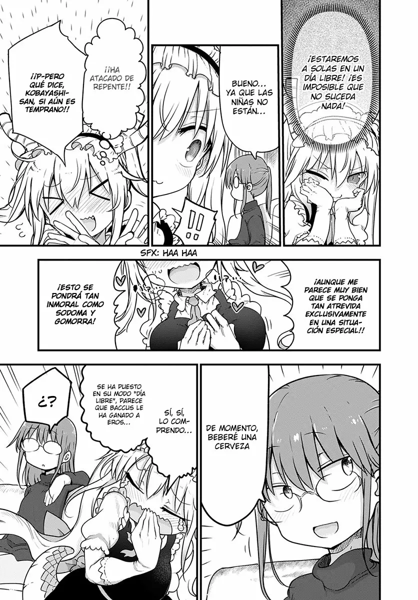Kobayashi-san Chi no Maid Dragon Capítulo 91 - Page 4