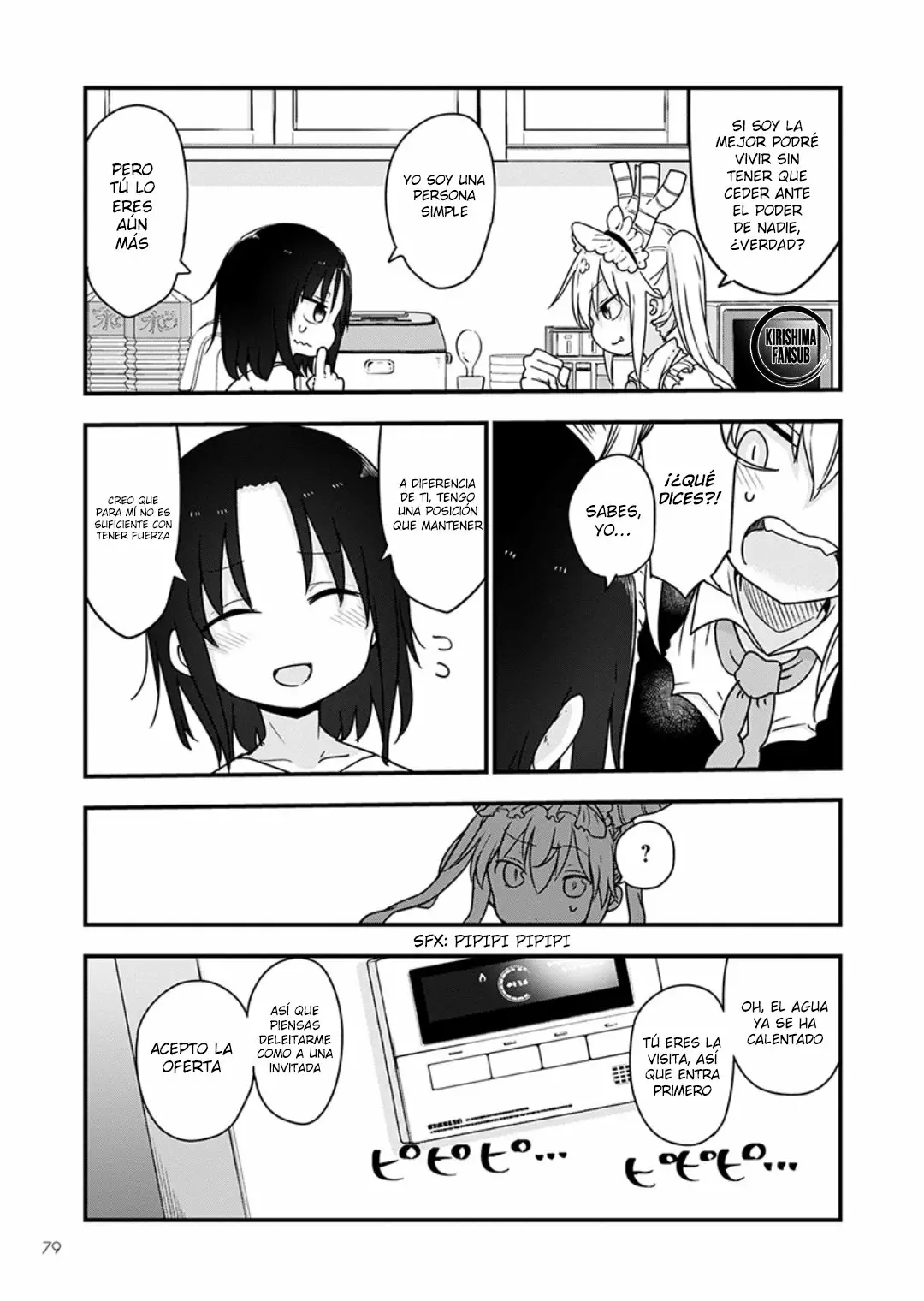 Kobayashi-san Chi no Maid Dragon Capítulo 96 - Page 10