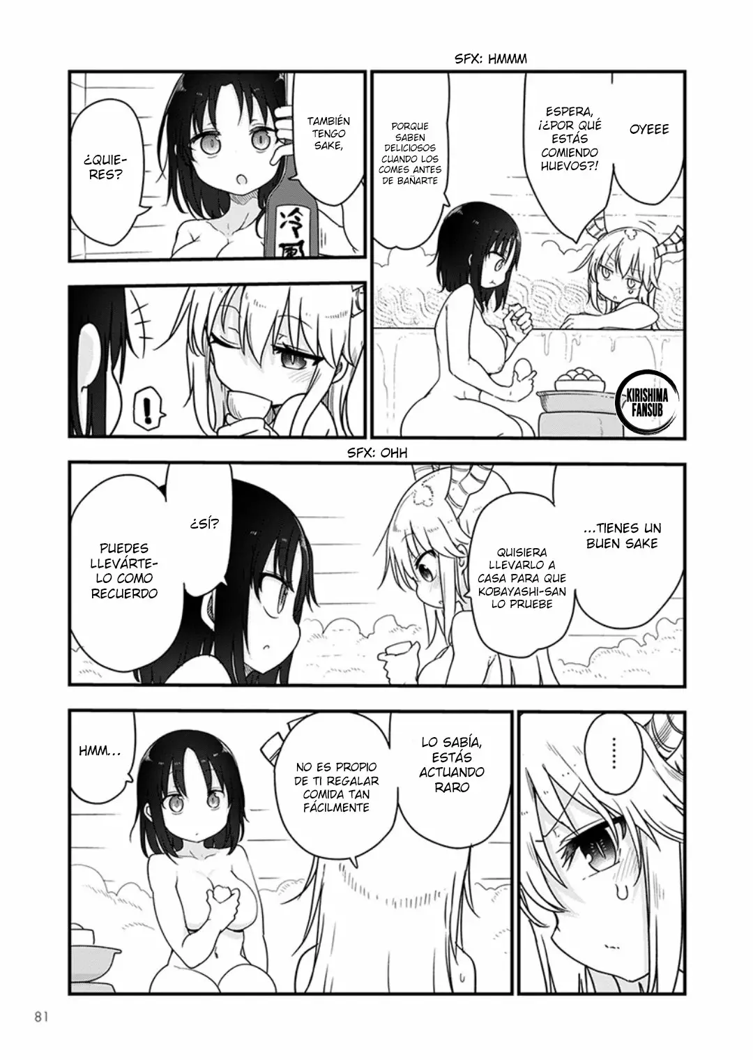 Kobayashi-san Chi no Maid Dragon Capítulo 96 - Page 12