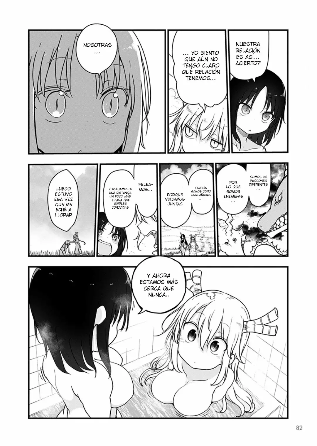 Kobayashi-san Chi no Maid Dragon Capítulo 96 - Page 13