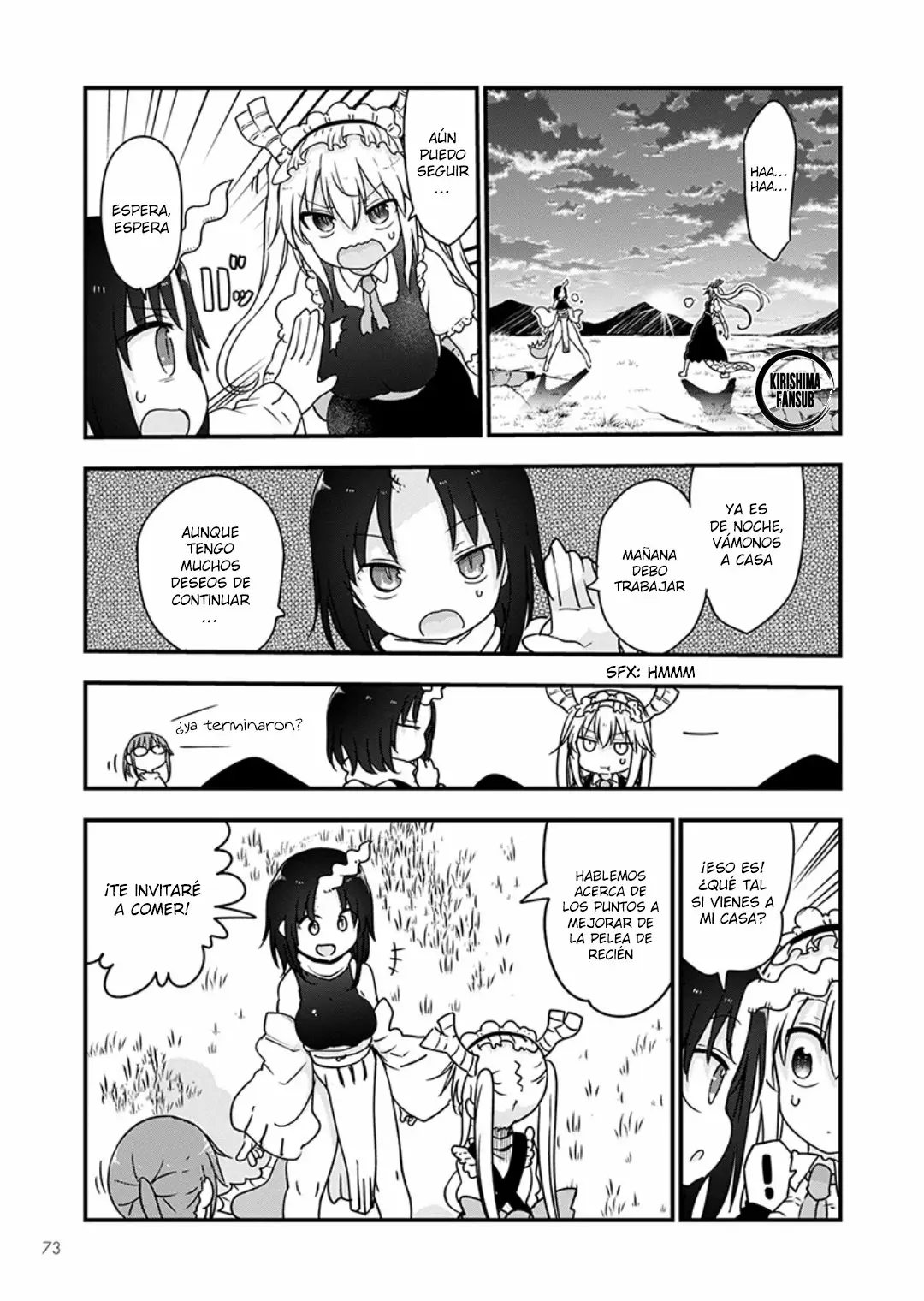 Kobayashi-san Chi no Maid Dragon Capítulo 96 - Page 4