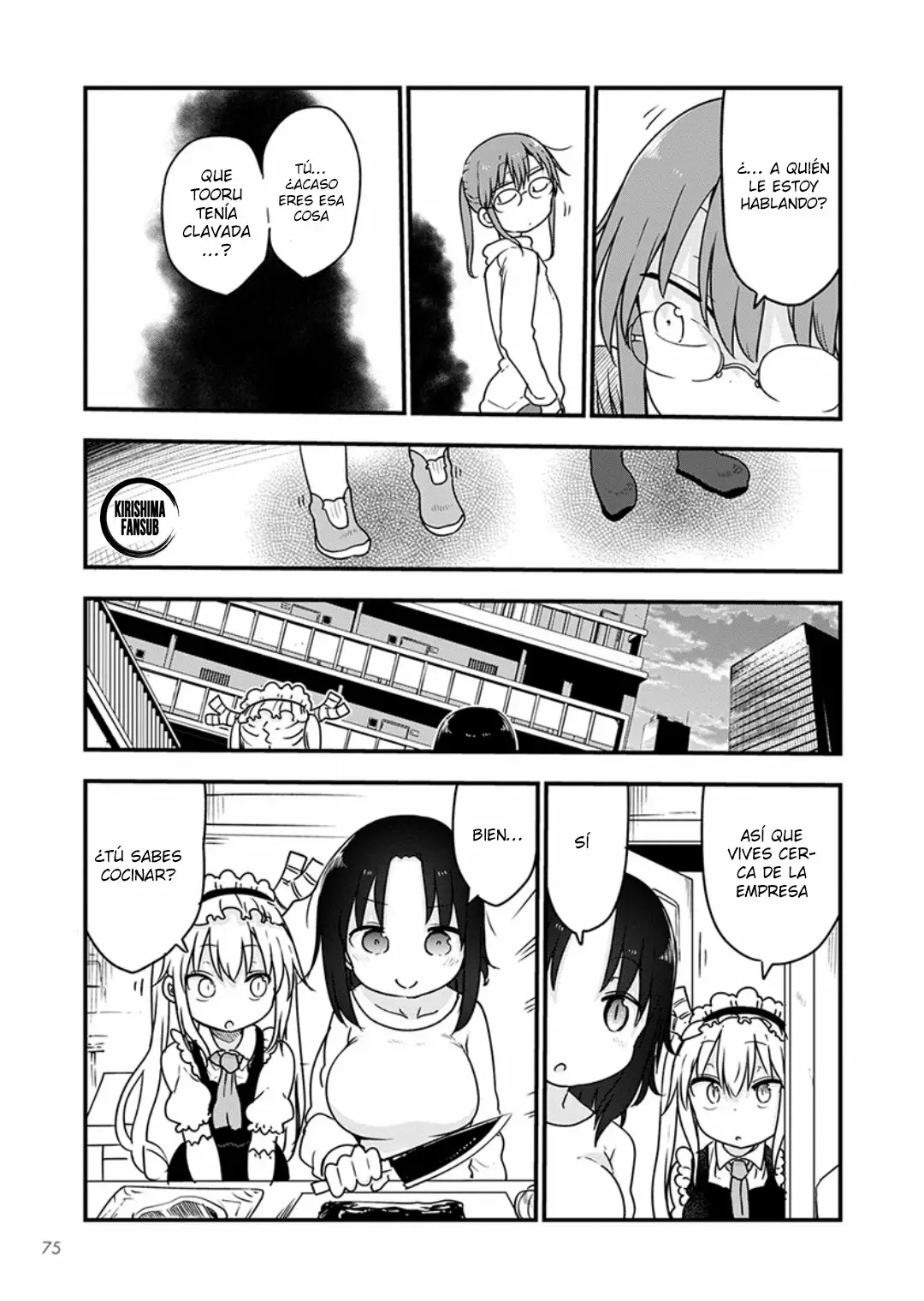 Kobayashi-san Chi no Maid Dragon Capítulo 96 - Page 6