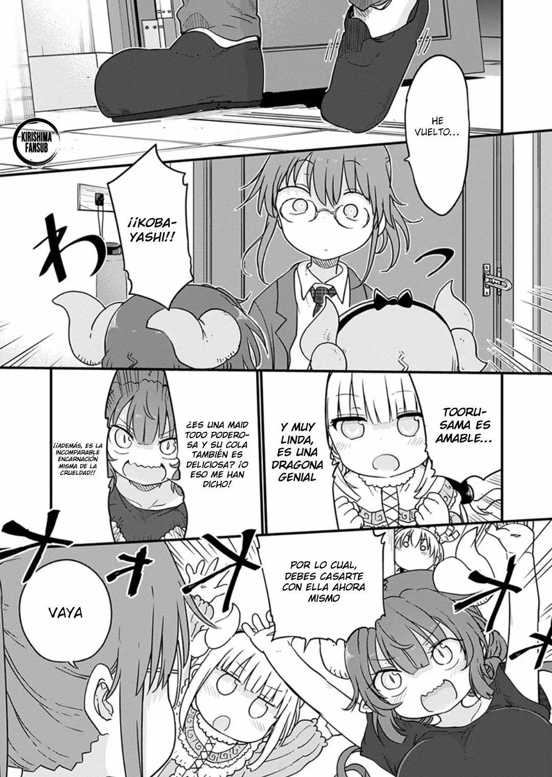 Kobayashi-san Chi no Maid Dragon Capítulo 97 - Page 10