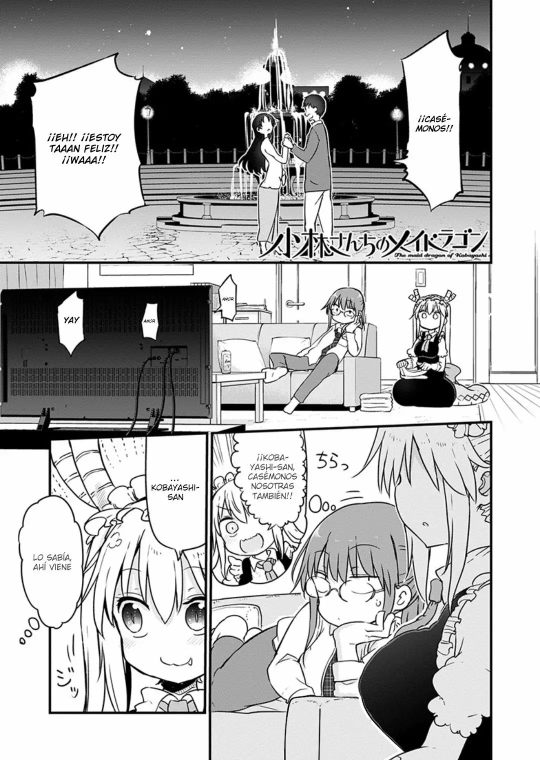 Kobayashi-san Chi no Maid Dragon Capítulo 97 - Page 2