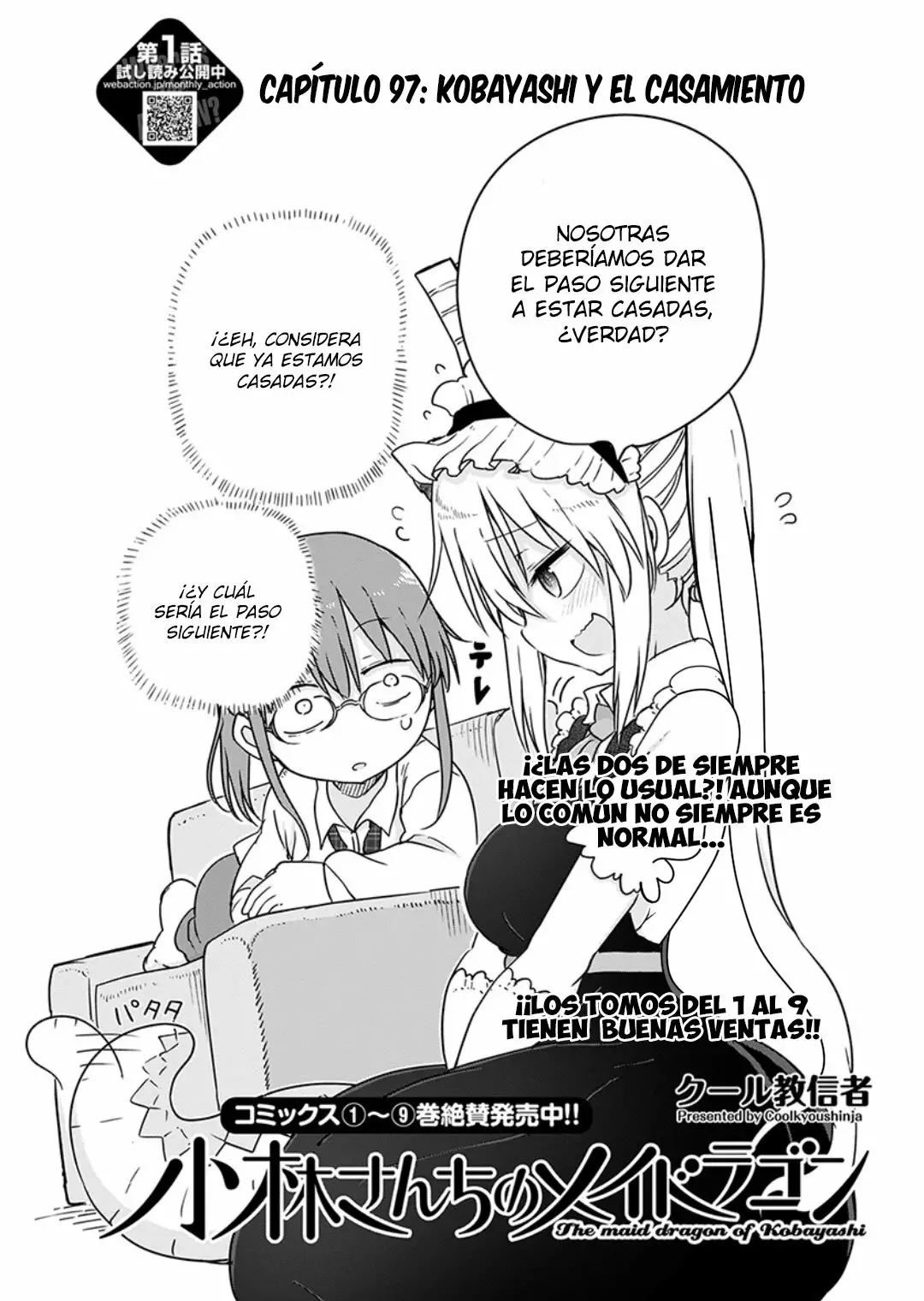 Kobayashi-san Chi no Maid Dragon Capítulo 97 - Page 3