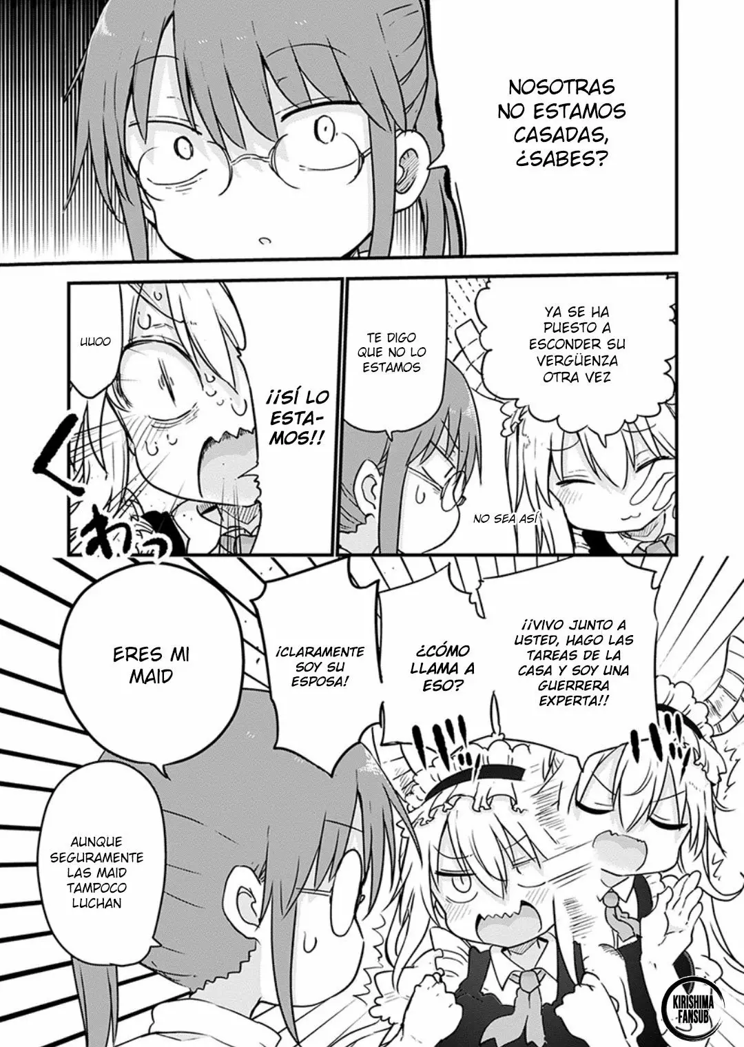 Kobayashi-san Chi no Maid Dragon Capítulo 97 - Page 4