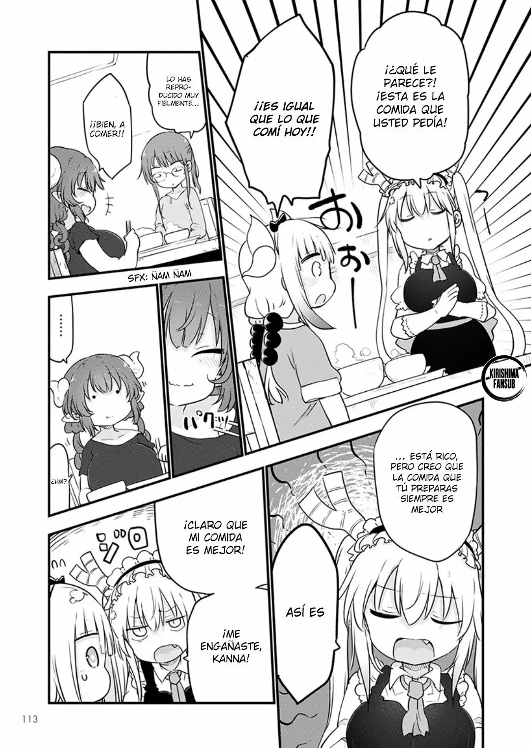Kobayashi-san Chi no Maid Dragon Capítulo 98 - Page 8