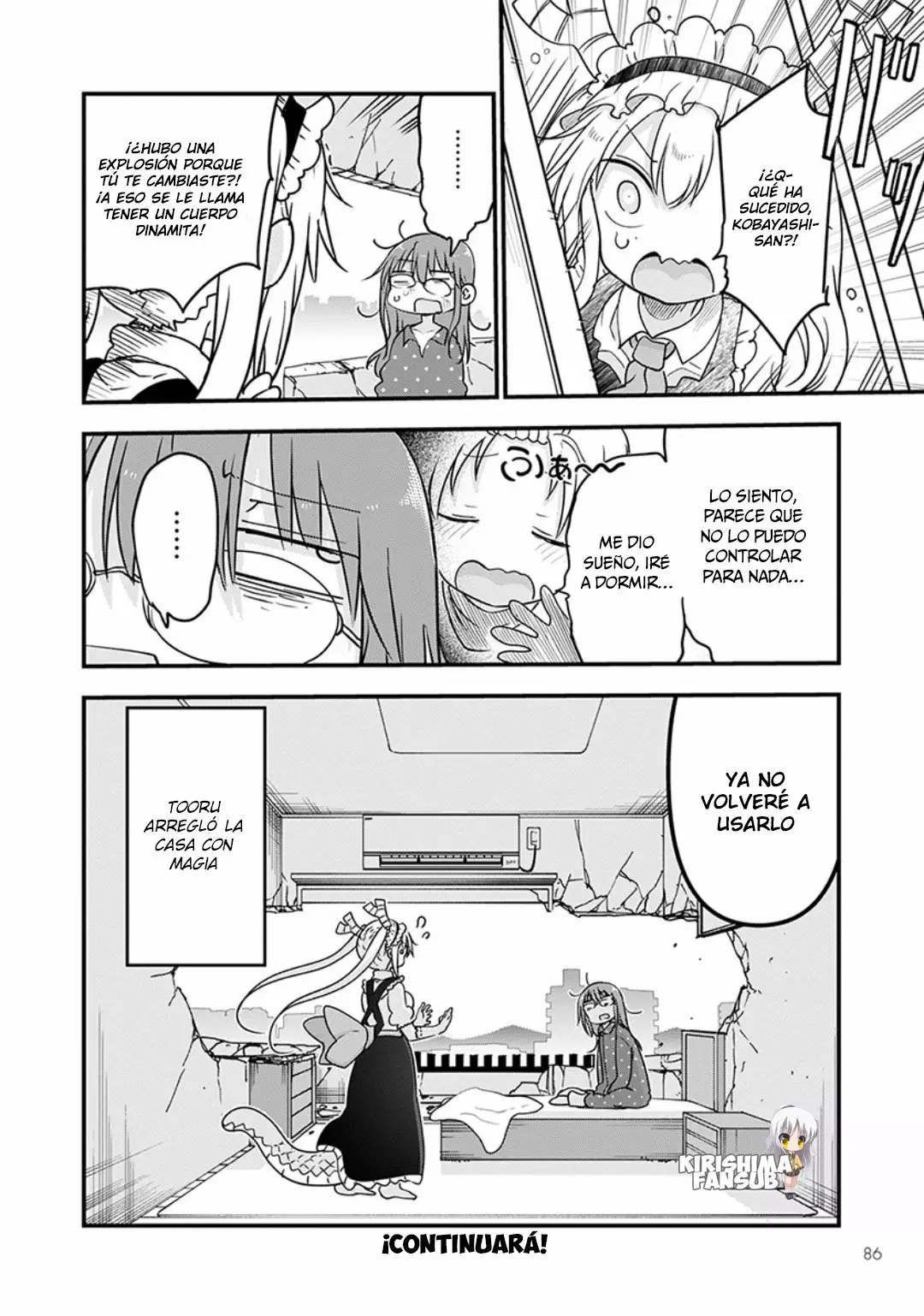 Kobayashi-san Chi no Maid Dragon Capítulo 99 - Page 15