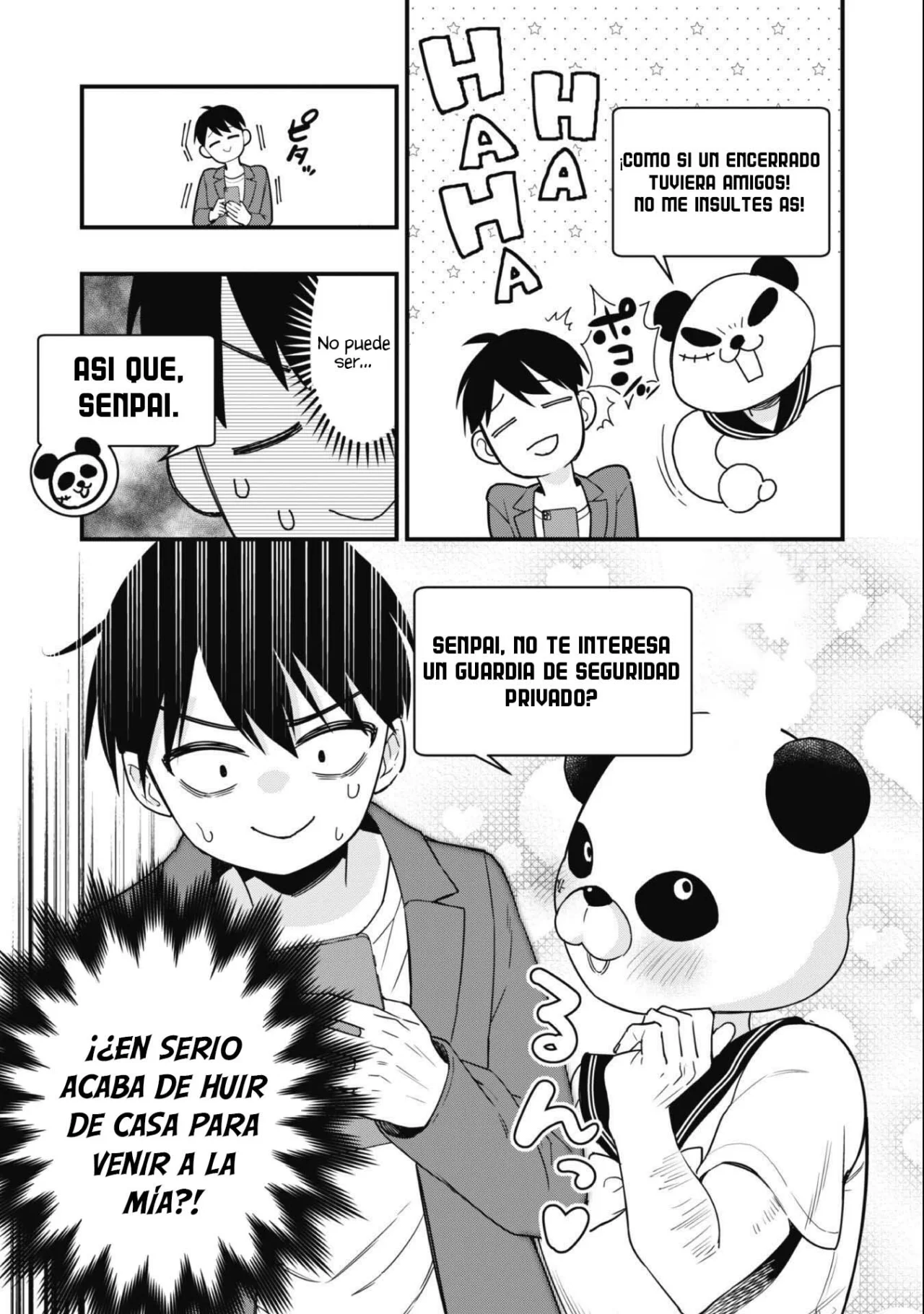 Senpai, Jitaku Keibiin no Koyou wa Ikaga desu ka? Capítulo 1 - Page 14