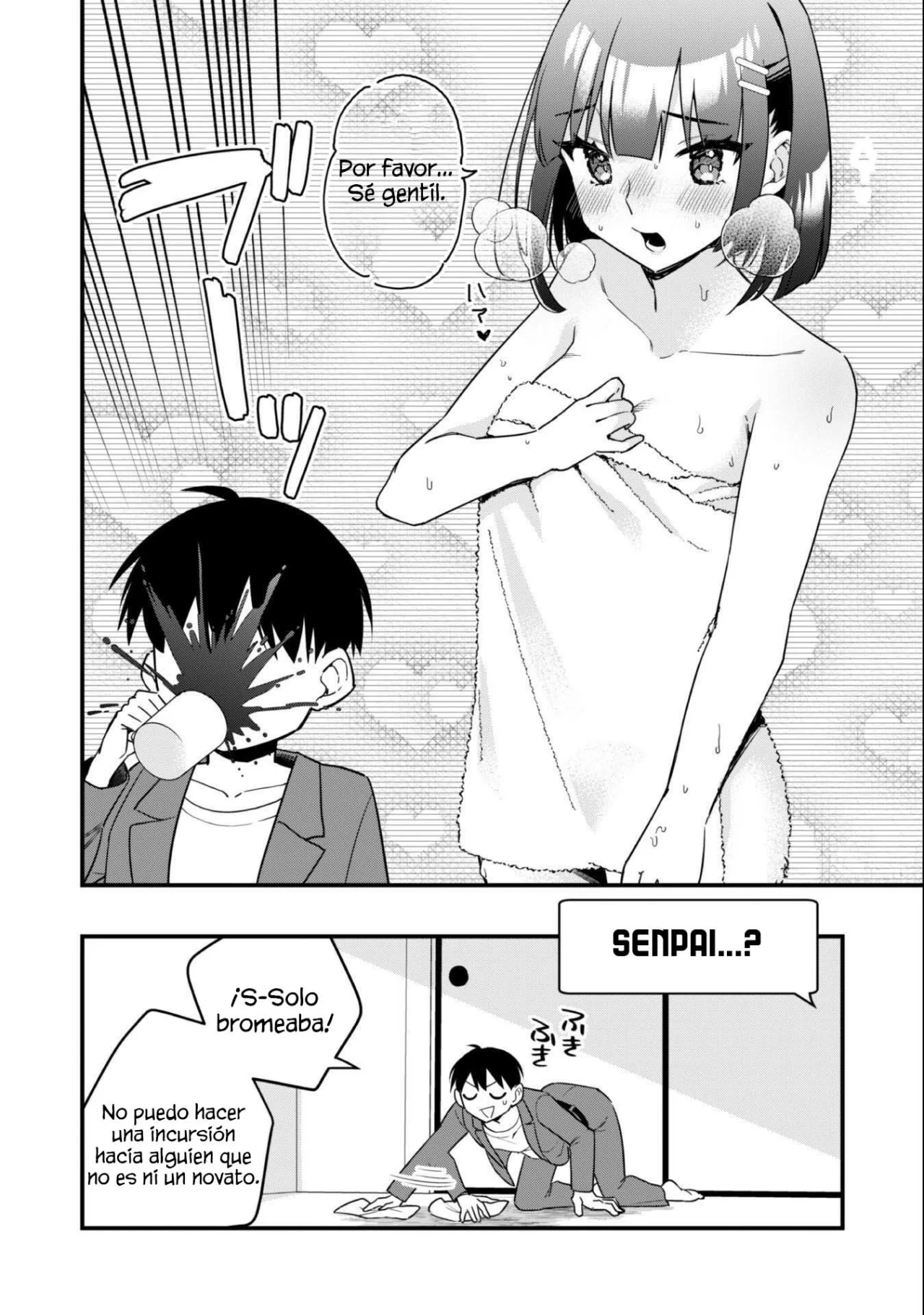 Senpai, Jitaku Keibiin no Koyou wa Ikaga desu ka? Capítulo 1 - Page 35