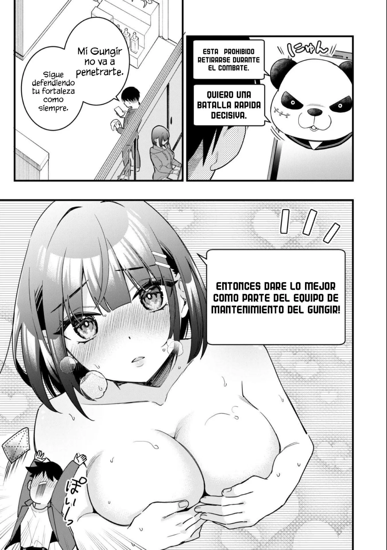 Senpai, Jitaku Keibiin no Koyou wa Ikaga desu ka? Capítulo 1 - Page 36