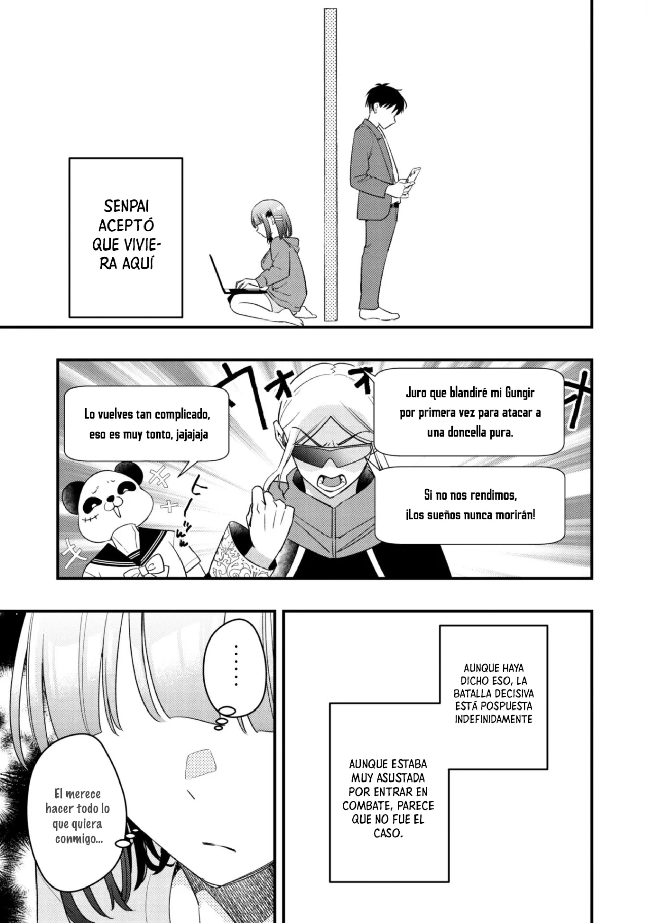 Senpai, Jitaku Keibiin no Koyou wa Ikaga desu ka? Capítulo 3 - Page 38