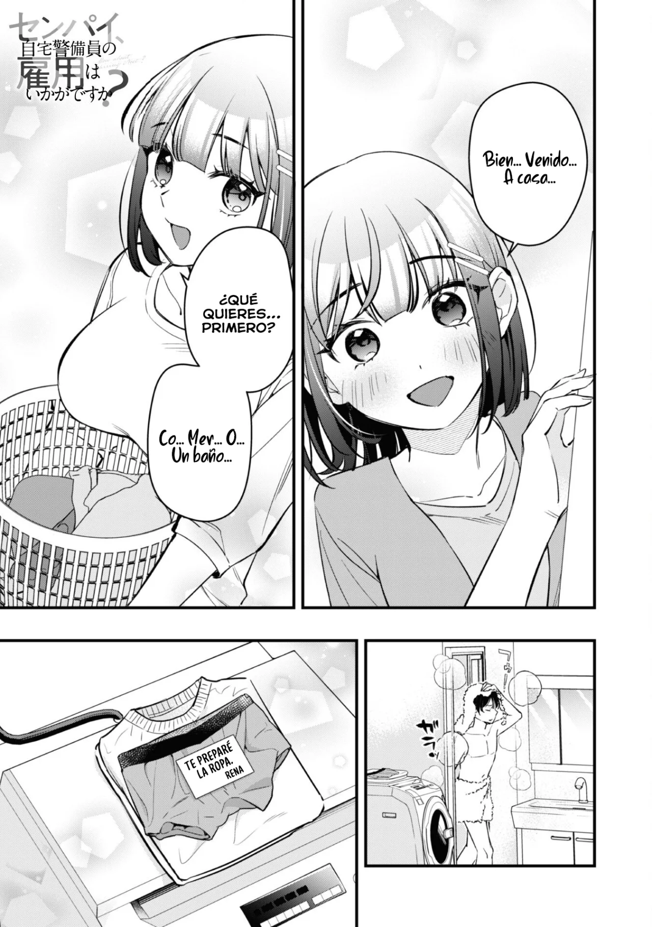 Senpai, Jitaku Keibiin no Koyou wa Ikaga desu ka? Capítulo 5 - Page 5