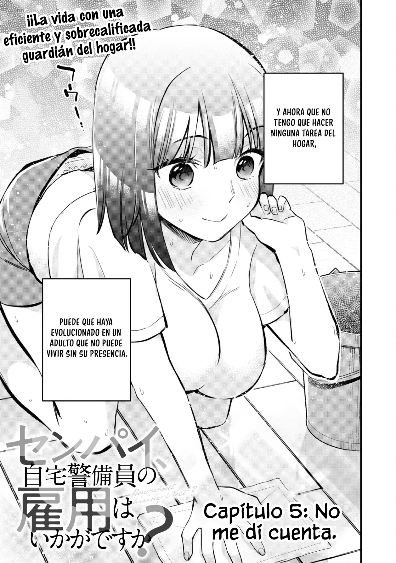 Senpai, Jitaku Keibiin no Koyou wa Ikaga desu ka? Capítulo 5 - Page 9