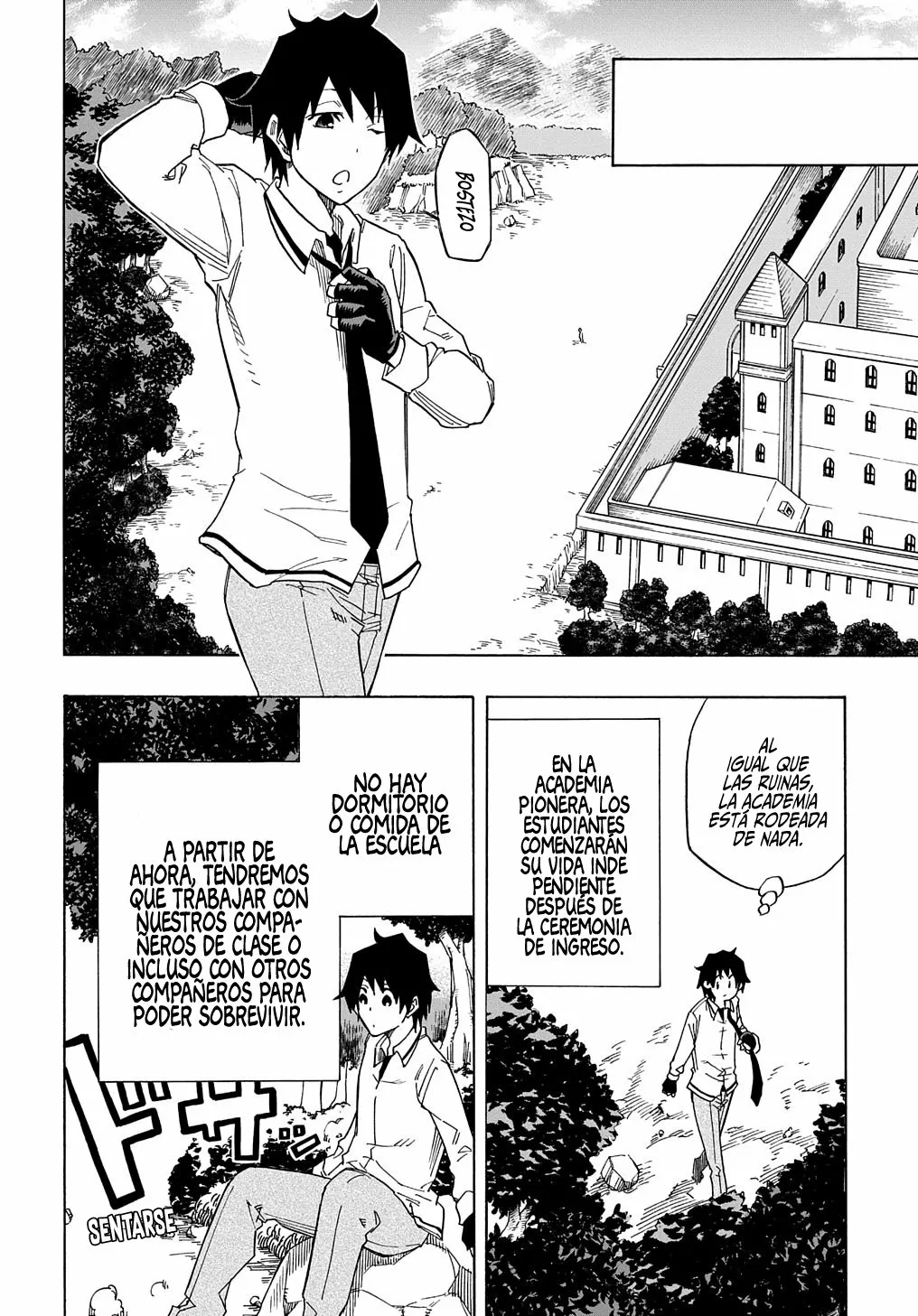 Kiyoubinbou, Jou wo Tateru – Kaitaku Gakuen no Rettousei na no ni, Joukyuu-shoku no Skill to Mahou ga Subete Tsukaemasu Capítulo 1 - Page 32