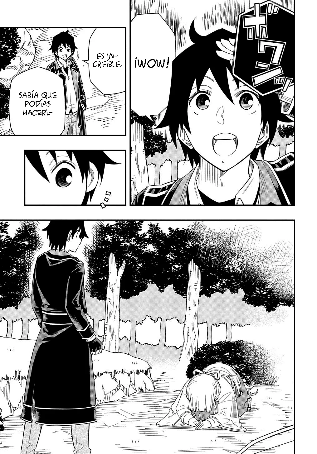 Kiyoubinbou, Jou wo Tateru – Kaitaku Gakuen no Rettousei na no ni, Joukyuu-shoku no Skill to Mahou ga Subete Tsukaemasu Capítulo 12 - Page 33