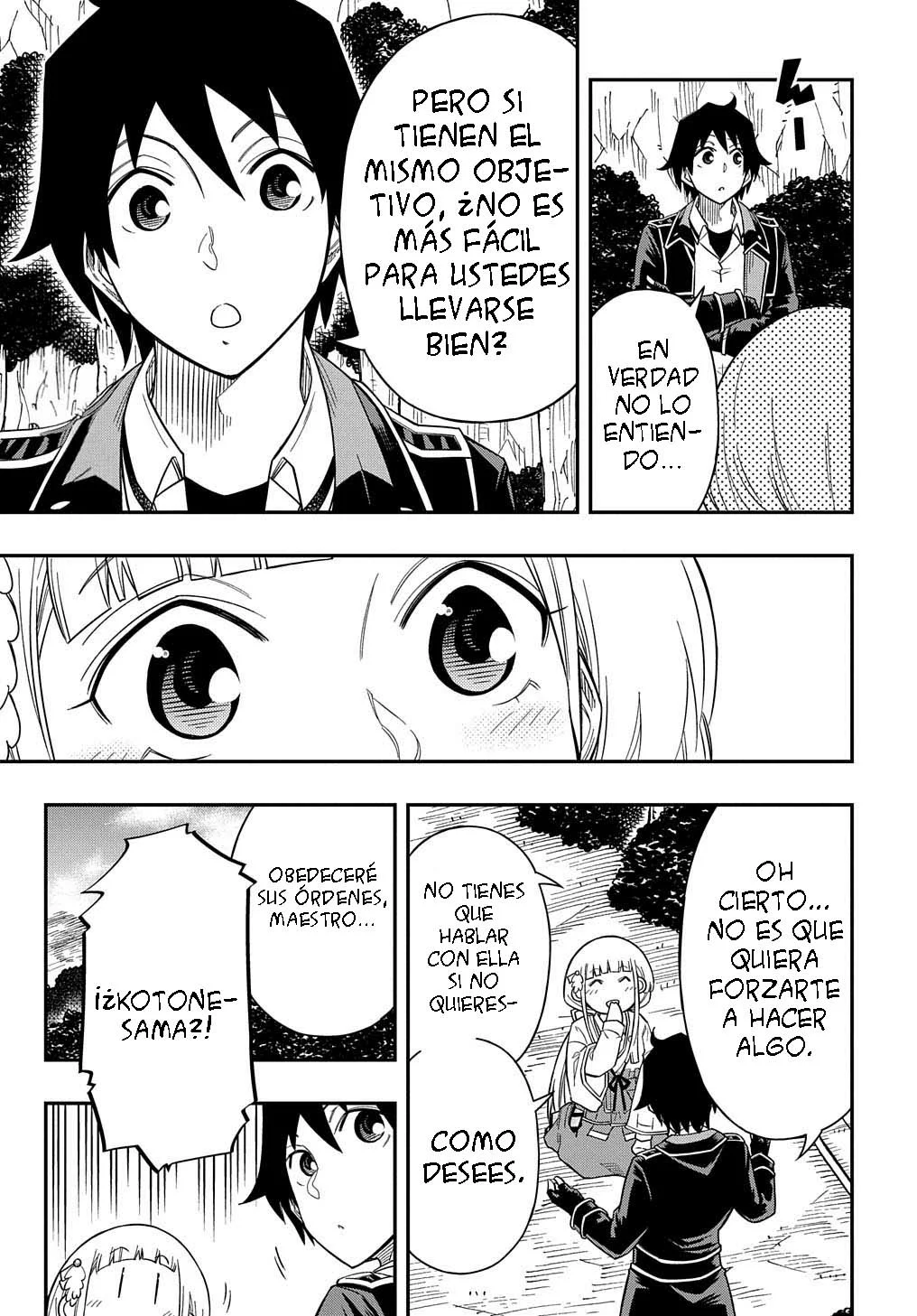 Kiyoubinbou, Jou wo Tateru – Kaitaku Gakuen no Rettousei na no ni, Joukyuu-shoku no Skill to Mahou ga Subete Tsukaemasu Capítulo 13 - Page 13