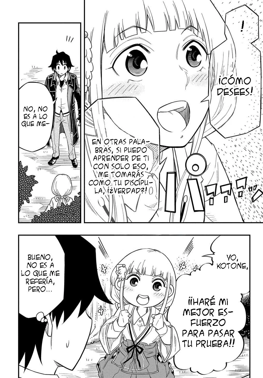 Kiyoubinbou, Jou wo Tateru – Kaitaku Gakuen no Rettousei na no ni, Joukyuu-shoku no Skill to Mahou ga Subete Tsukaemasu Capítulo 13 - Page 8