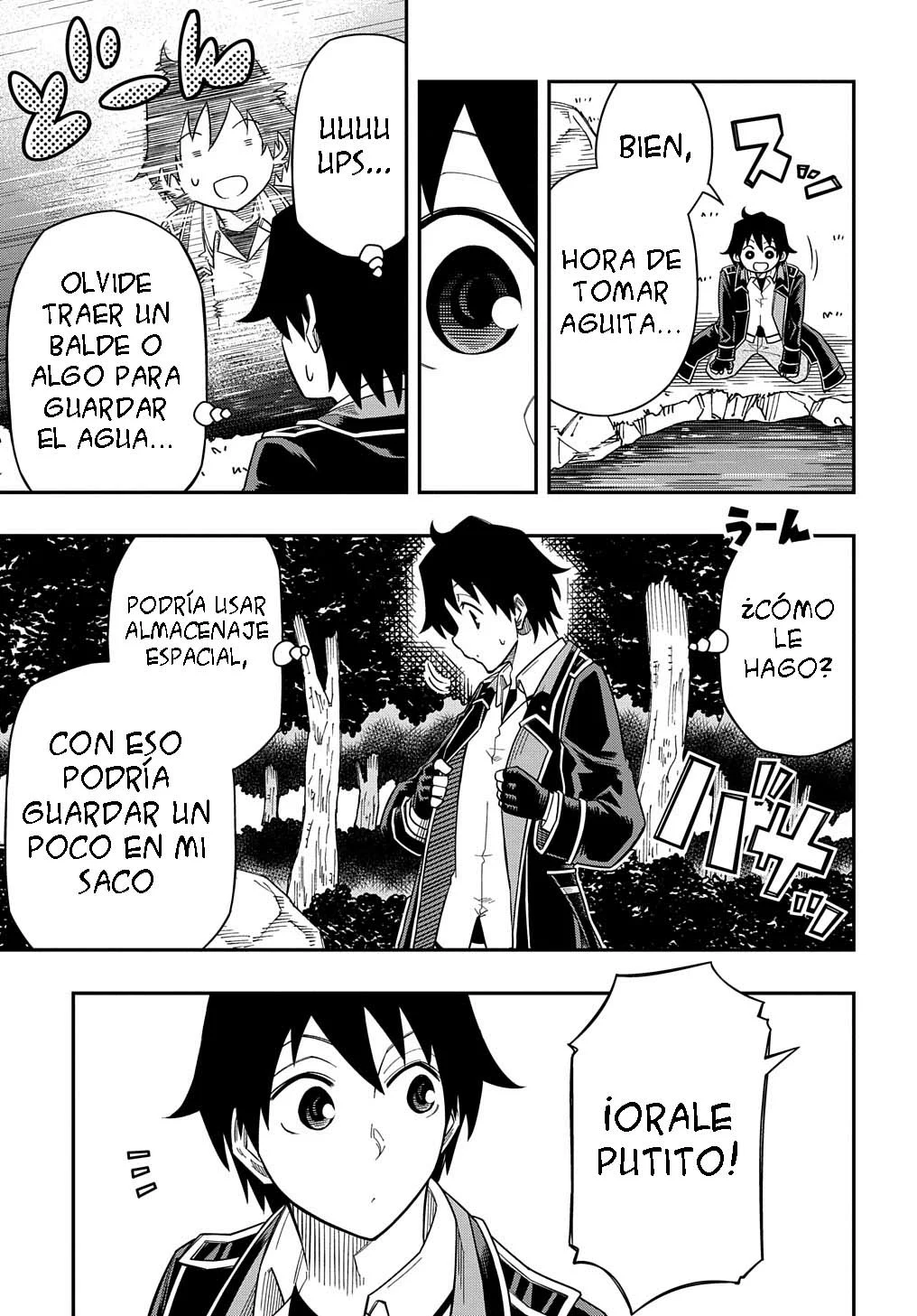 Kiyoubinbou, Jou wo Tateru – Kaitaku Gakuen no Rettousei na no ni, Joukyuu-shoku no Skill to Mahou ga Subete Tsukaemasu Capítulo 14 - Page 7