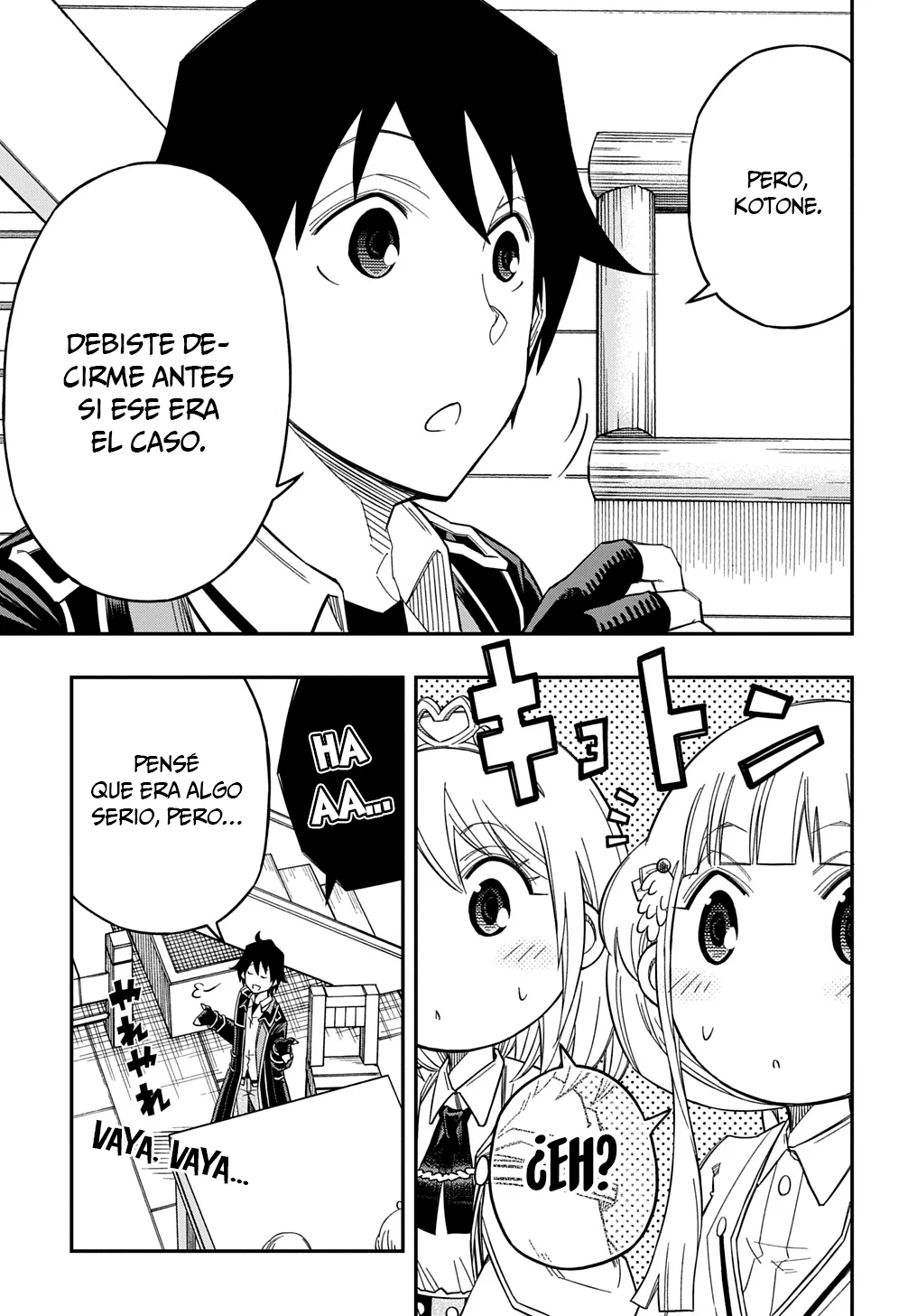 Kiyoubinbou, Jou wo Tateru – Kaitaku Gakuen no Rettousei na no ni, Joukyuu-shoku no Skill to Mahou ga Subete Tsukaemasu Capítulo 24 - Page 30