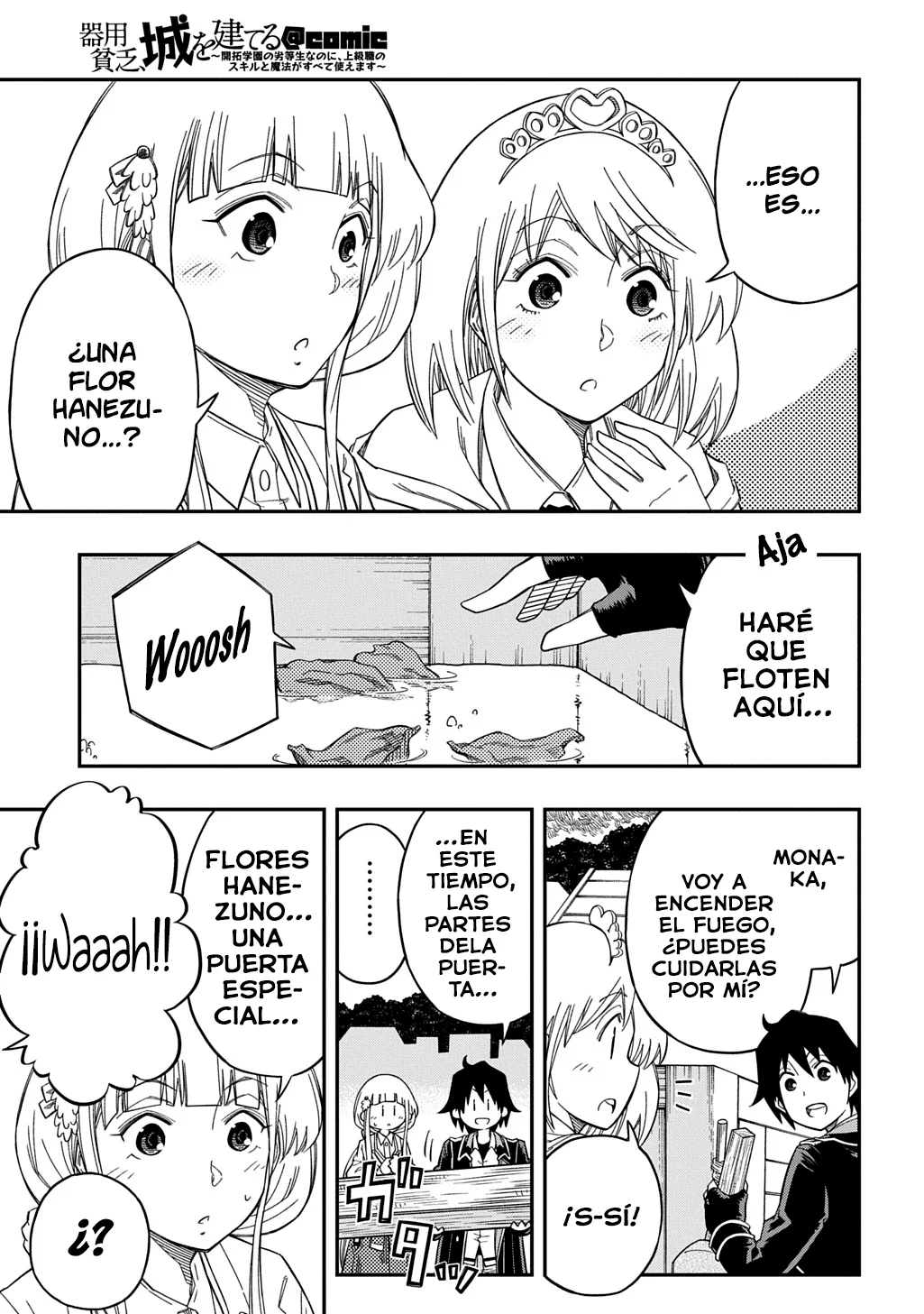 Kiyoubinbou, Jou wo Tateru – Kaitaku Gakuen no Rettousei na no ni, Joukyuu-shoku no Skill to Mahou ga Subete Tsukaemasu Capítulo 26 - Page 6