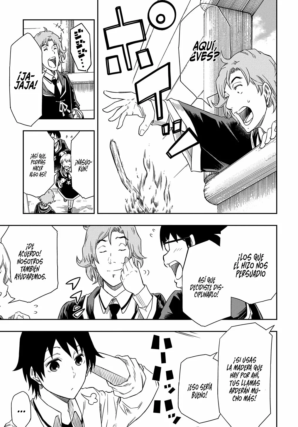 Kiyoubinbou, Jou wo Tateru – Kaitaku Gakuen no Rettousei na no ni, Joukyuu-shoku no Skill to Mahou ga Subete Tsukaemasu Capítulo 3 - Page 14