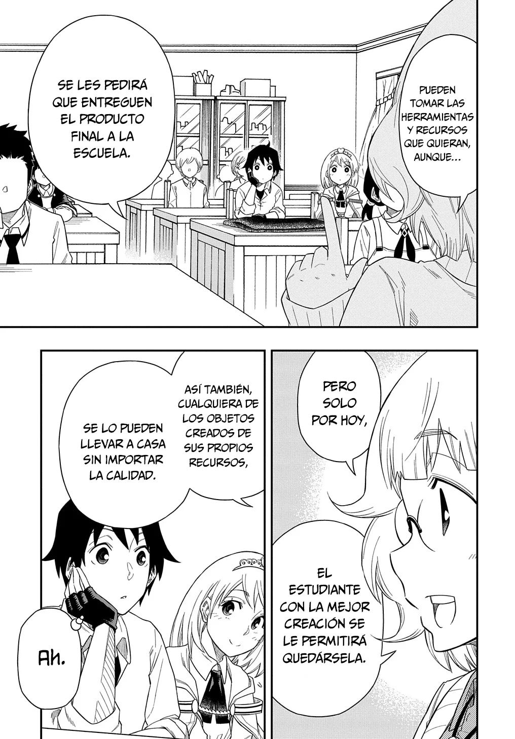 Kiyoubinbou, Jou wo Tateru – Kaitaku Gakuen no Rettousei na no ni, Joukyuu-shoku no Skill to Mahou ga Subete Tsukaemasu Capítulo 7 - Page 17