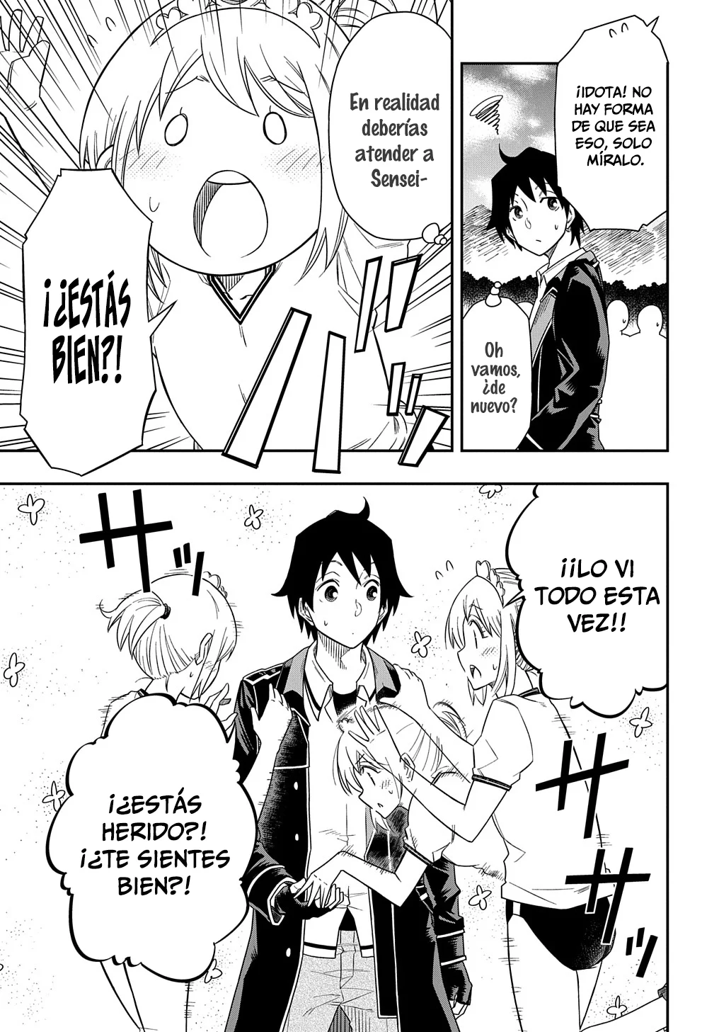Kiyoubinbou, Jou wo Tateru – Kaitaku Gakuen no Rettousei na no ni, Joukyuu-shoku no Skill to Mahou ga Subete Tsukaemasu Capítulo 9 - Page 35