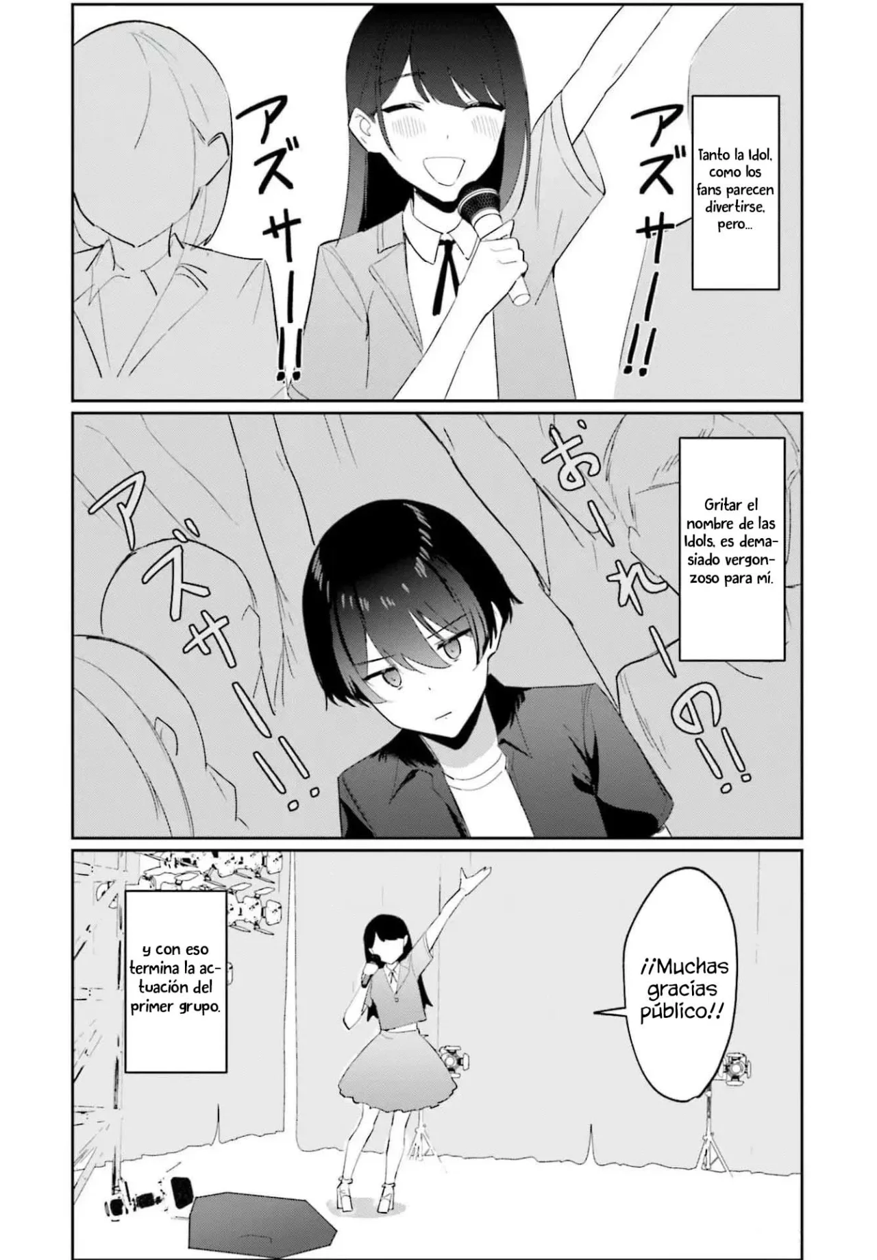 Chika Idol wo Kage de Sasaeru Ore Capítulo 3 - Page 10