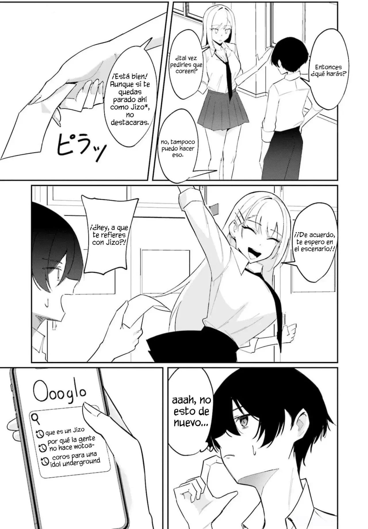 Chika Idol wo Kage de Sasaeru Ore Capítulo 3 - Page 5