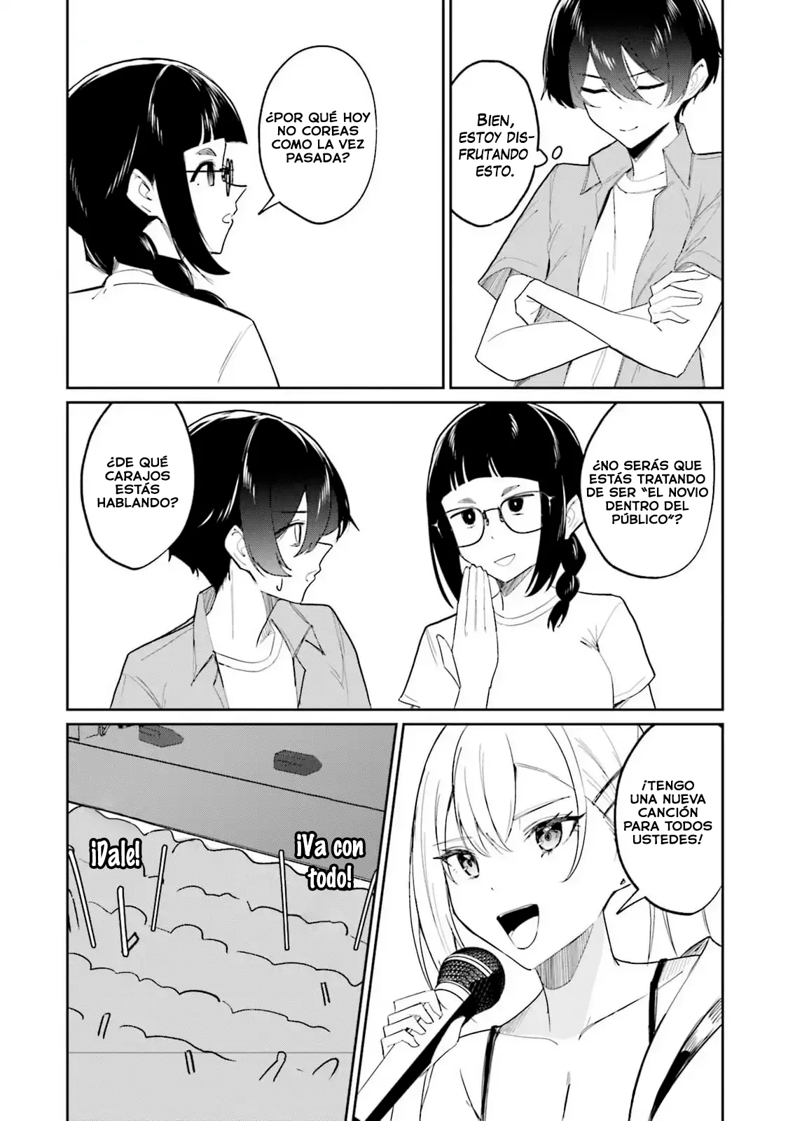Chika Idol wo Kage de Sasaeru Ore Capítulo 7 - Page 9
