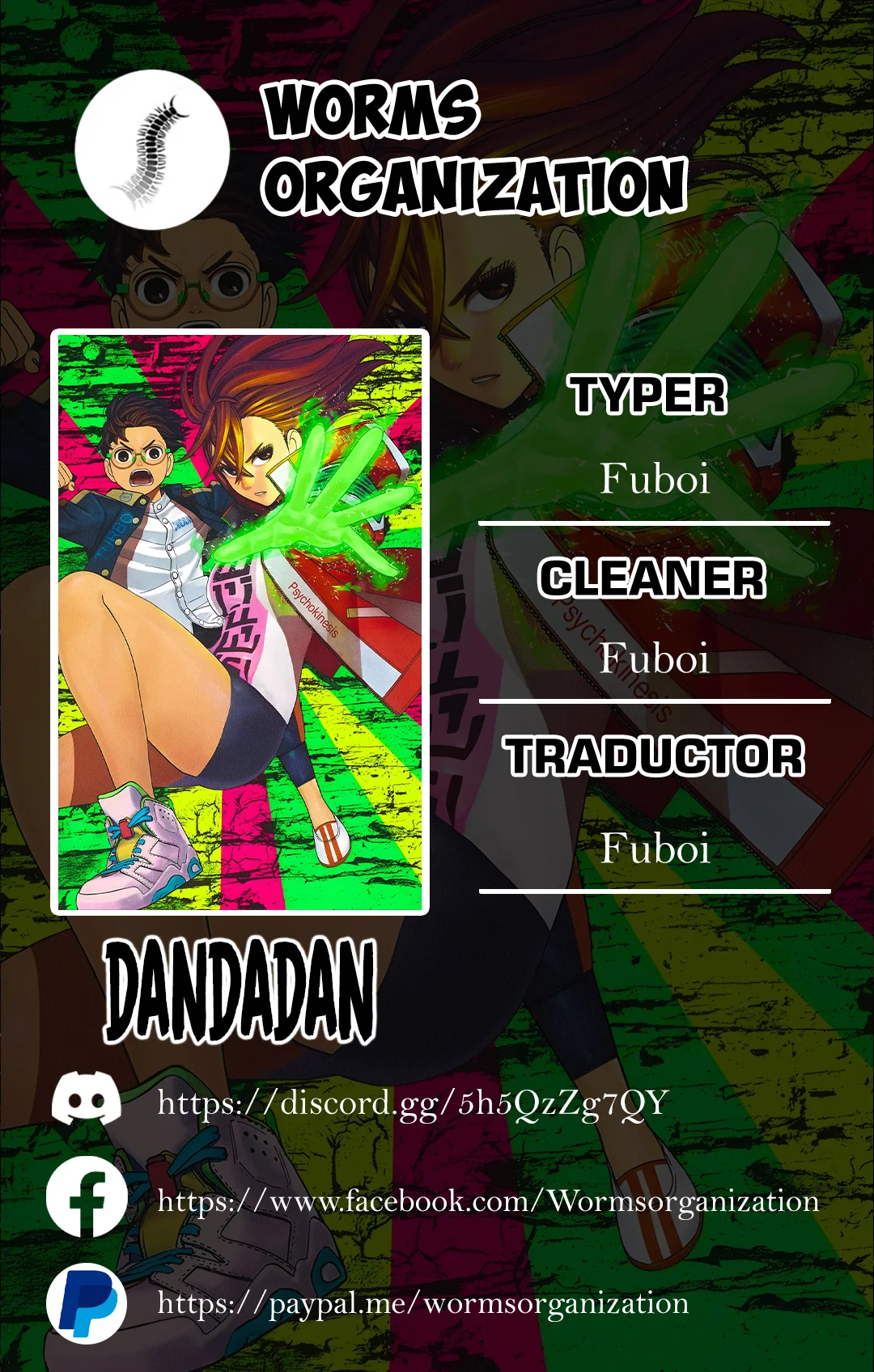 Dandadan Capítulo 165 - Page 1