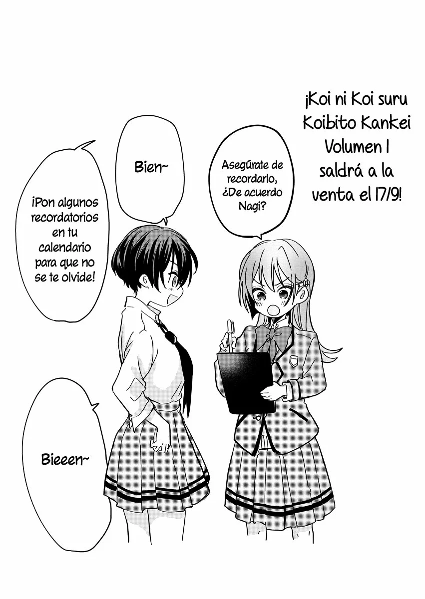 Koi ni Koi suru Koibito Kankei Capítulo 5.1 - Page 2