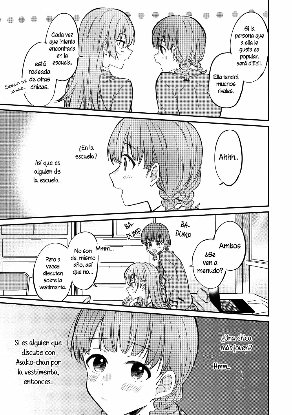 Koi ni Koi suru Koibito Kankei Capítulo 5.5 - Page 9
