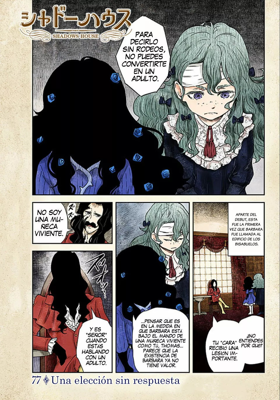 Shadows House – Digital Colored Comics Capítulo 77 - Page 3