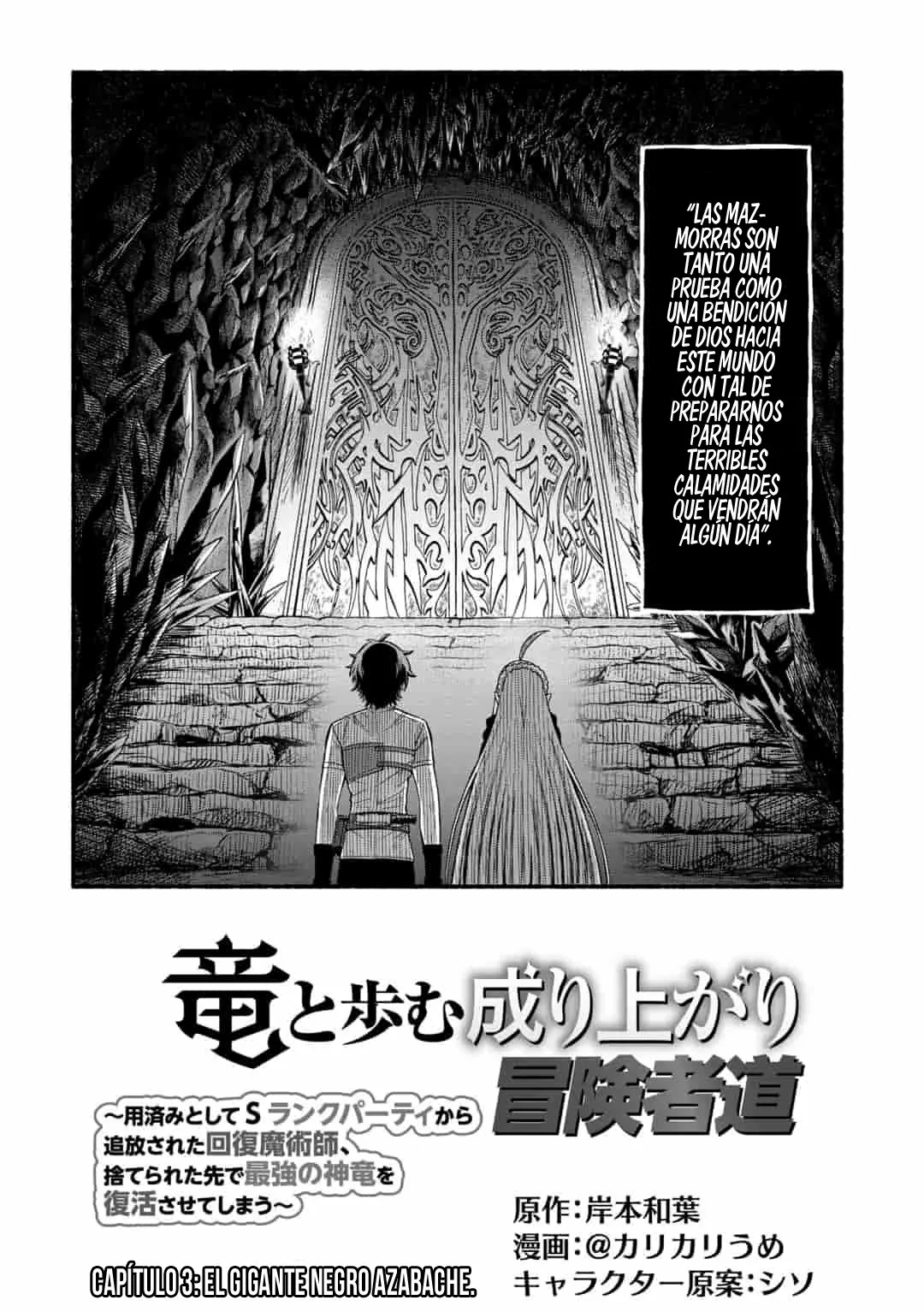 Ryuu to Ayumu Nariagari Boukensha-dou ~ Youzumi toshite S-Rank Party kara Tsuihou Sareta Kaifuku Majutsushi, Suterareta Saki de Saikyou no Shinryuu wo Fukkatsu Sasete Shimau ~ Capítulo 3.1 - Page 3