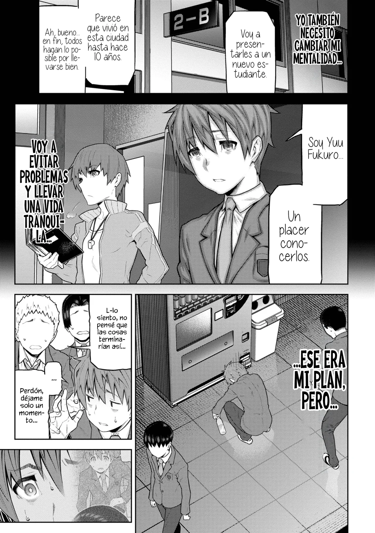 No escaparás, ¿Fukuroji-kun? Capítulo 1 - Page 13