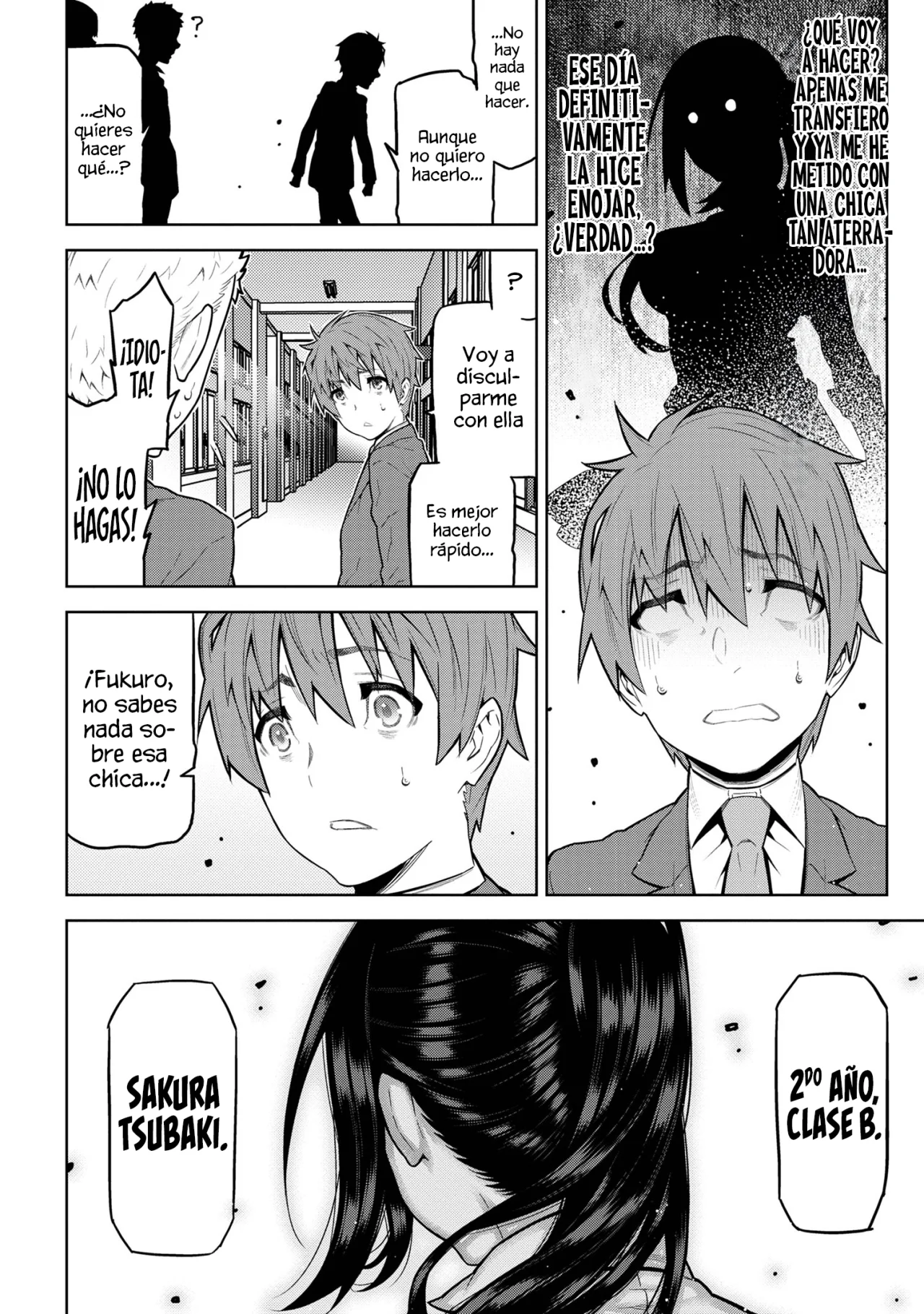 No escaparás, ¿Fukuroji-kun? Capítulo 1 - Page 14