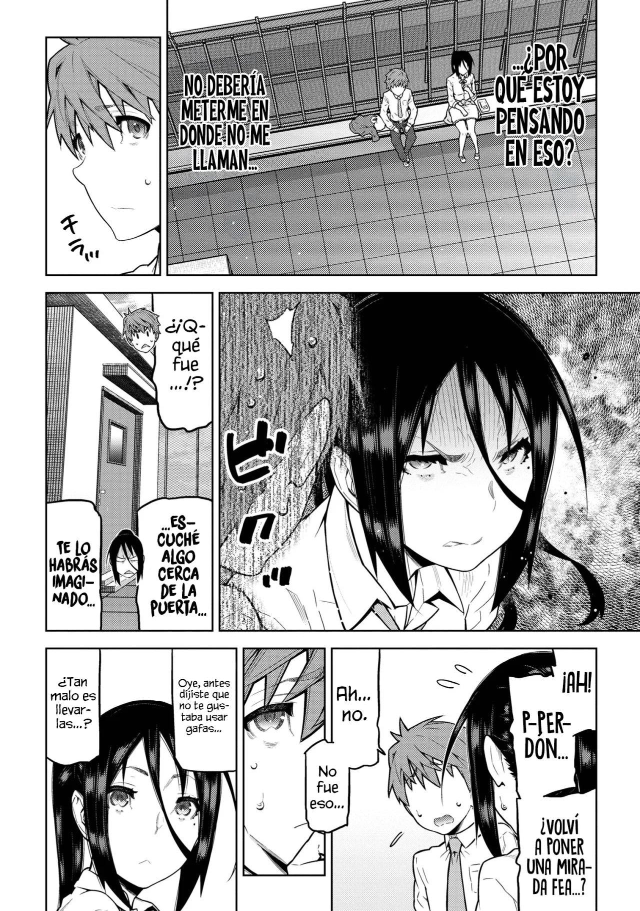 No escaparás, ¿Fukuroji-kun? Capítulo 3.1 - Page 10