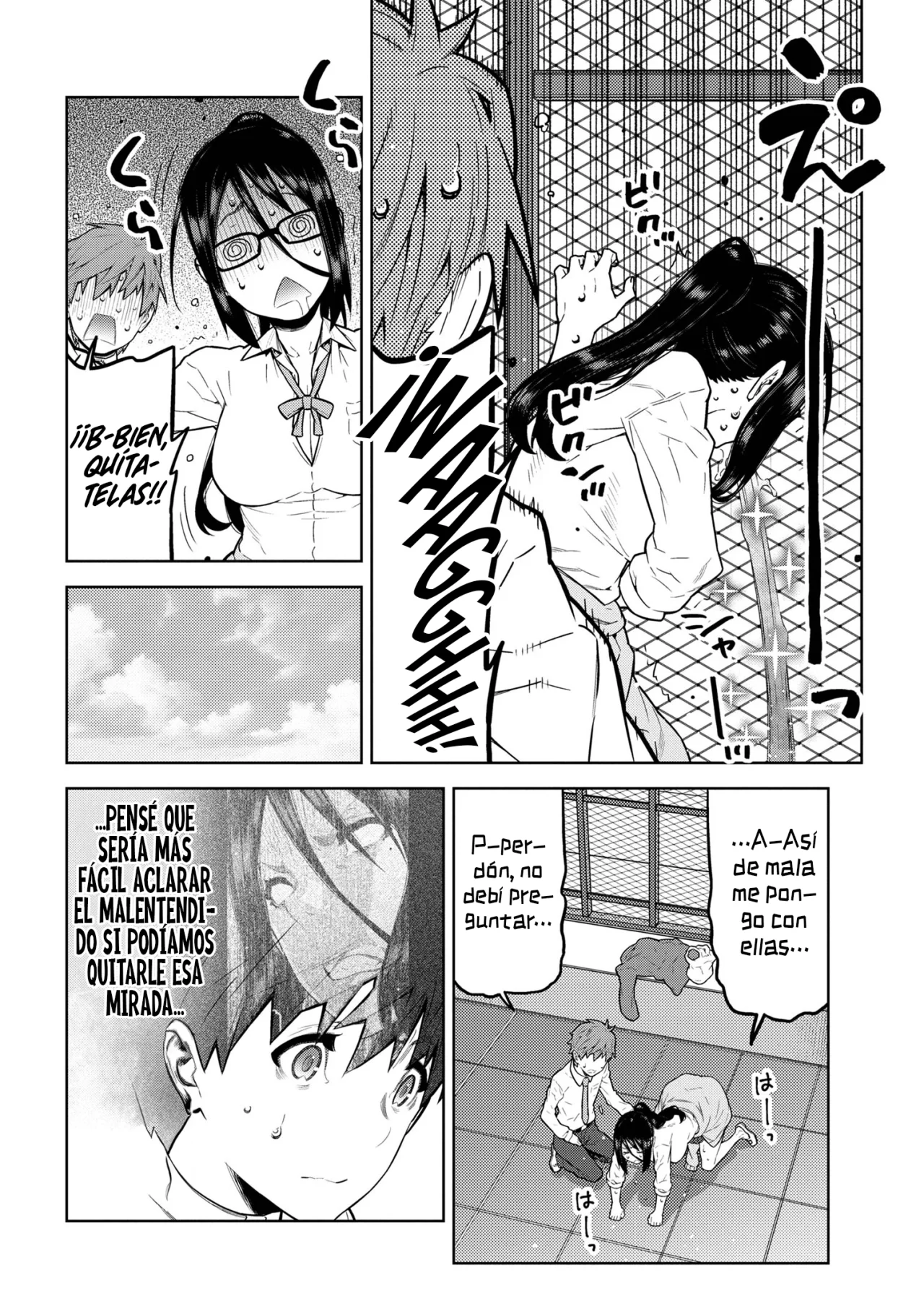 No escaparás, ¿Fukuroji-kun? Capítulo 3.1 - Page 12