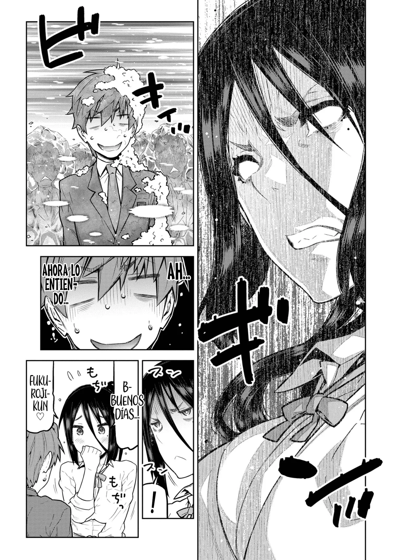 No escaparás, ¿Fukuroji-kun? Capítulo 3.1 - Page 7