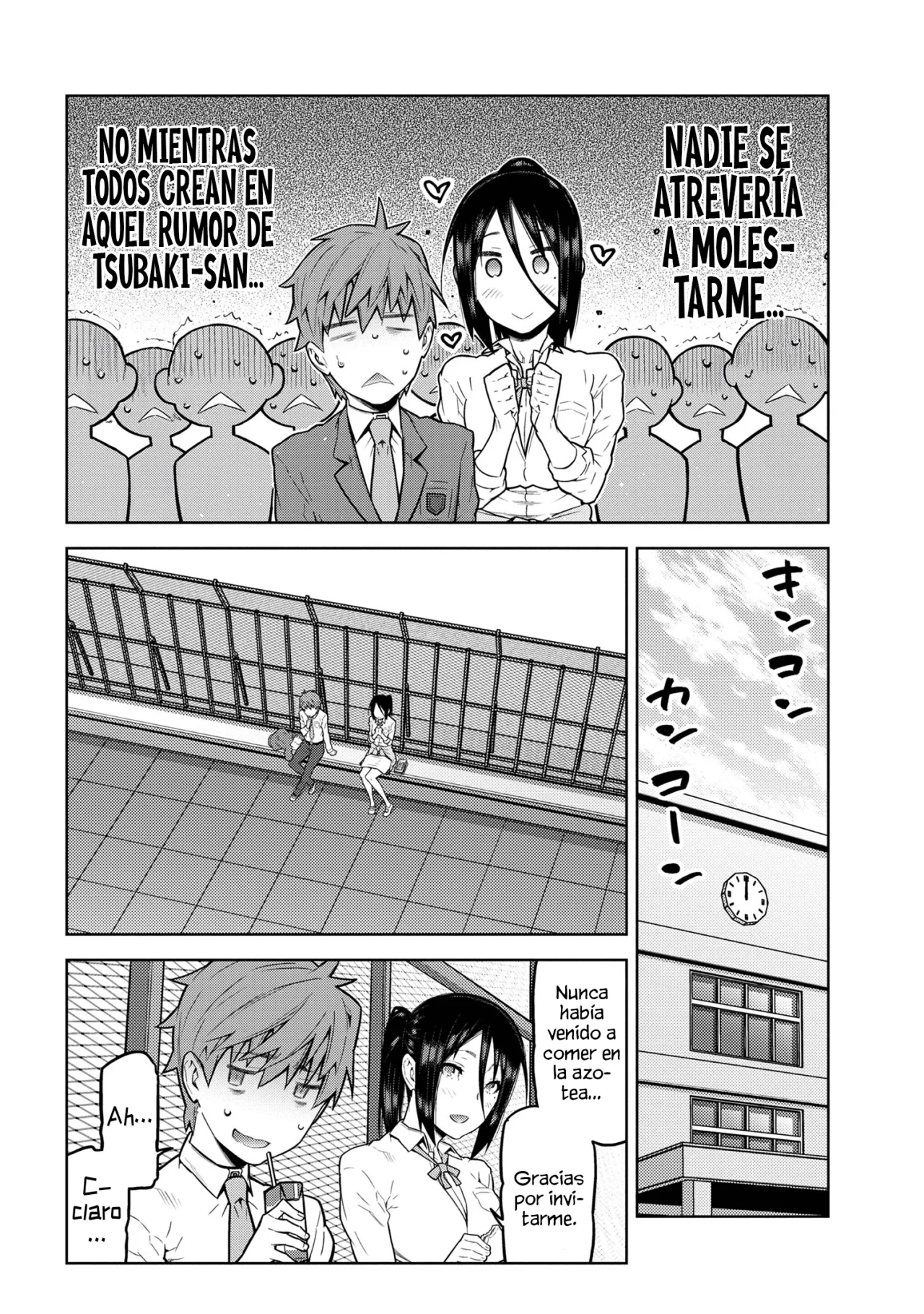No escaparás, ¿Fukuroji-kun? Capítulo 3.1 - Page 8