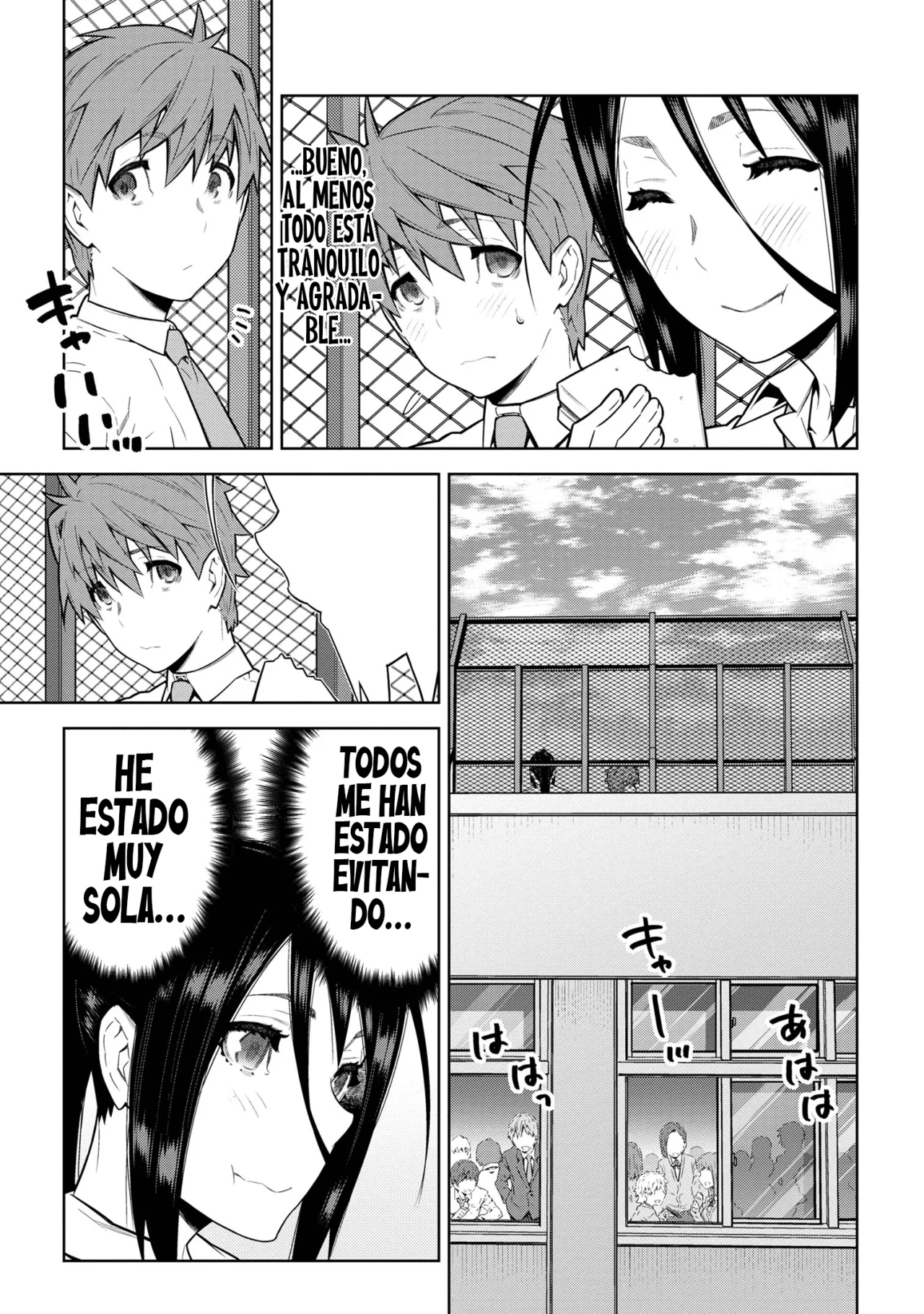 No escaparás, ¿Fukuroji-kun? Capítulo 3.1 - Page 9