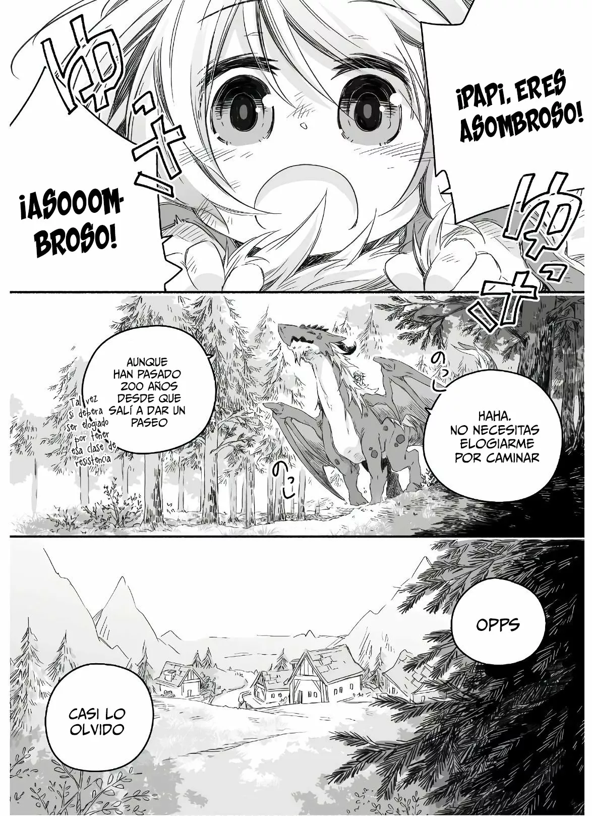 Diario de paternidad del dragón más fuerte que de repente se convirtió en papá Capítulo 1 - Page 16