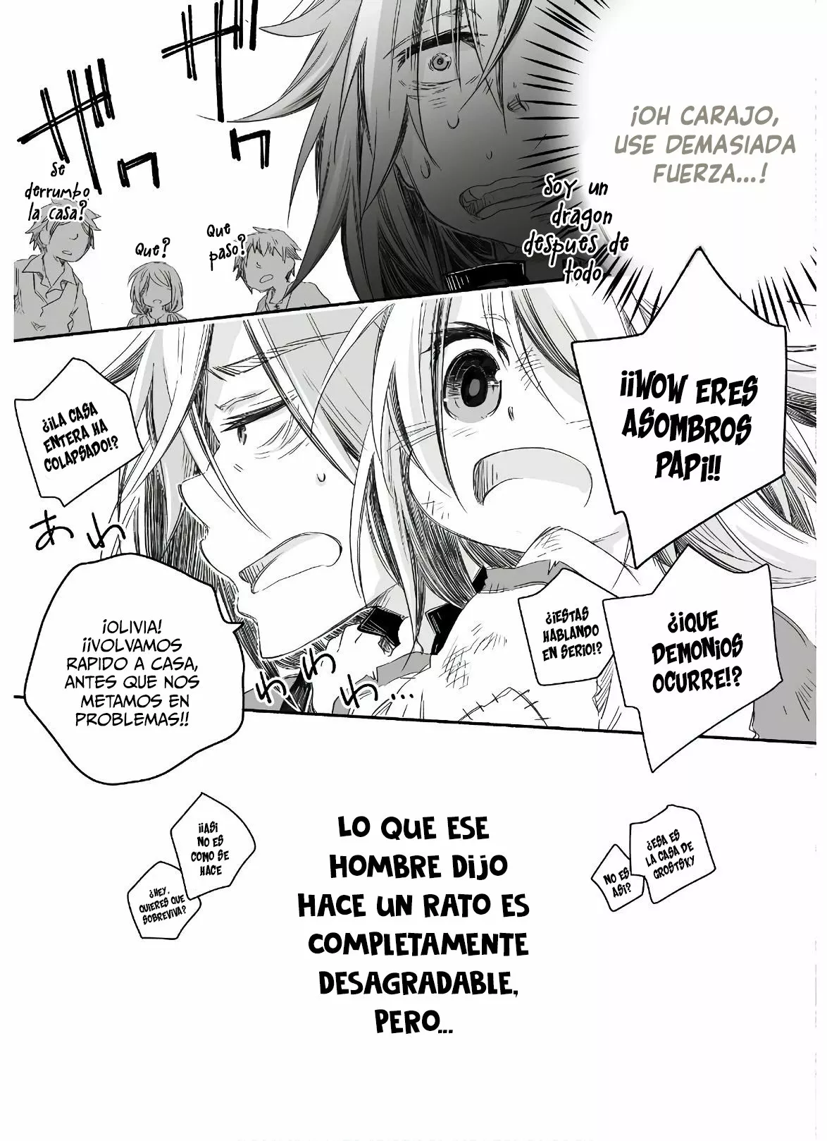Diario de paternidad del dragón más fuerte que de repente se convirtió en papá Capítulo 1 - Page 28