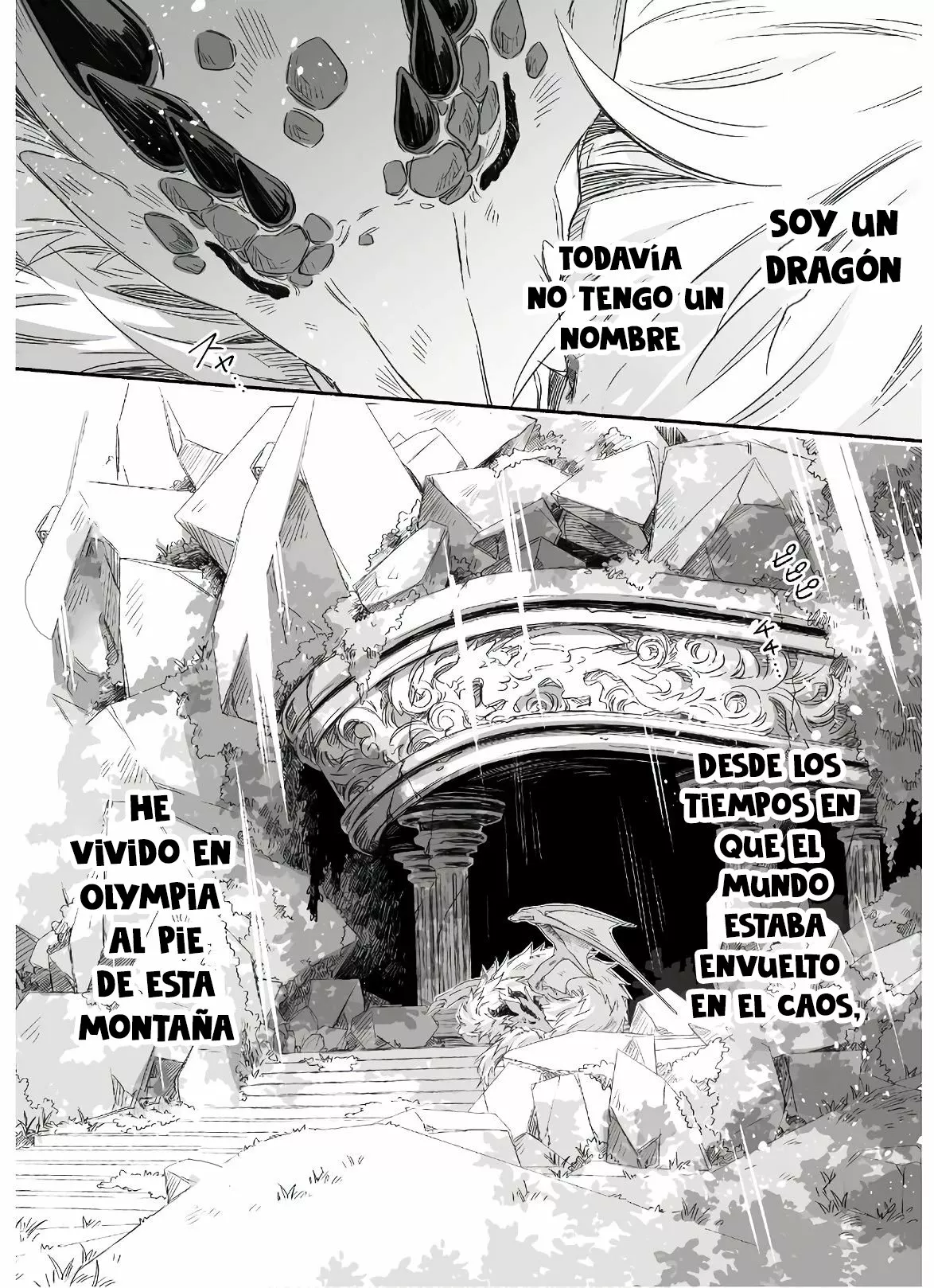 Diario de paternidad del dragón más fuerte que de repente se convirtió en papá Capítulo 1 - Page 3
