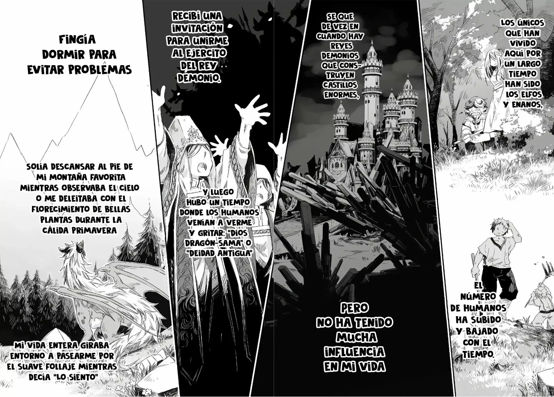 Diario de paternidad del dragón más fuerte que de repente se convirtió en papá Capítulo 1 - Page 4