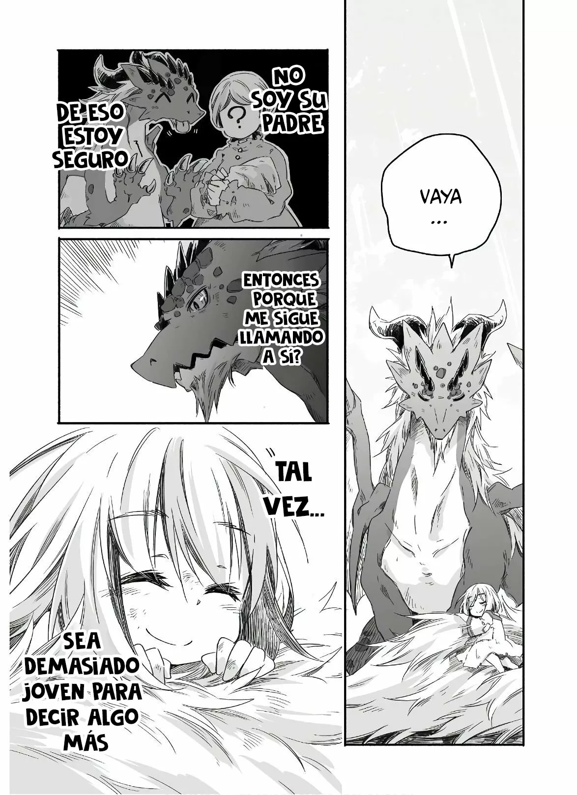Diario de paternidad del dragón más fuerte que de repente se convirtió en papá Capítulo 1 - Page 8