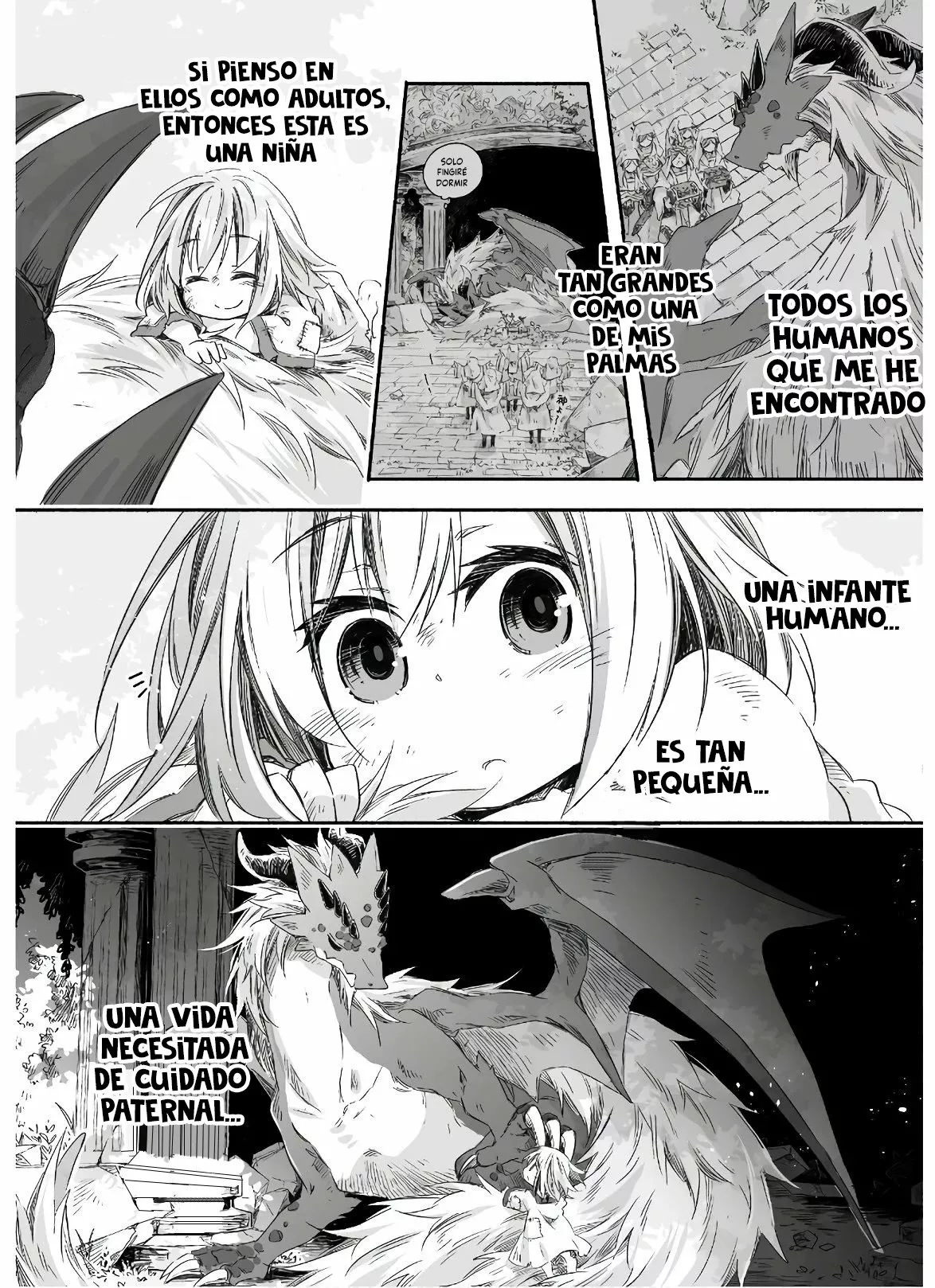 Diario de paternidad del dragón más fuerte que de repente se convirtió en papá Capítulo 1 - Page 9
