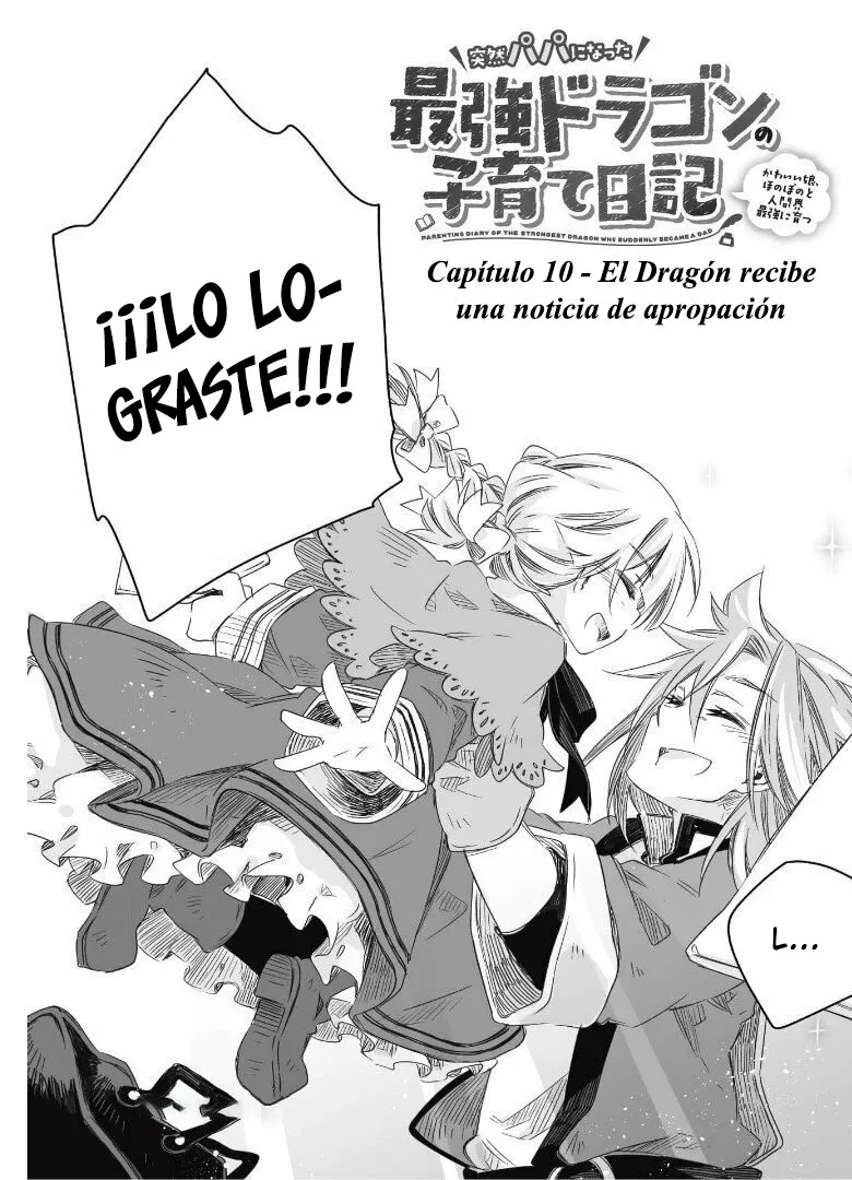 Diario de paternidad del dragón más fuerte que de repente se convirtió en papá Capítulo 10 - Page 4